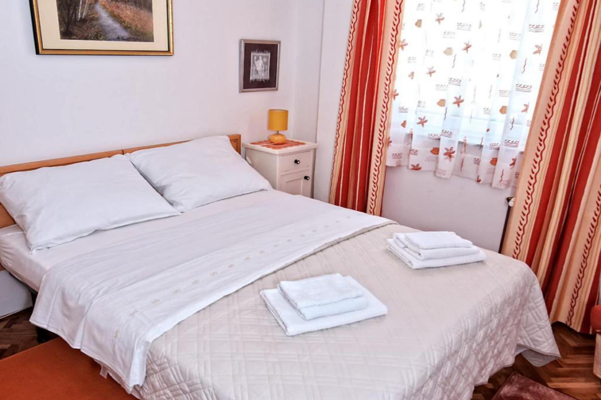 Peaceful and Secluded Krk Apartment with Terrace - One Bedroom Apartment with Terrace-Chambre