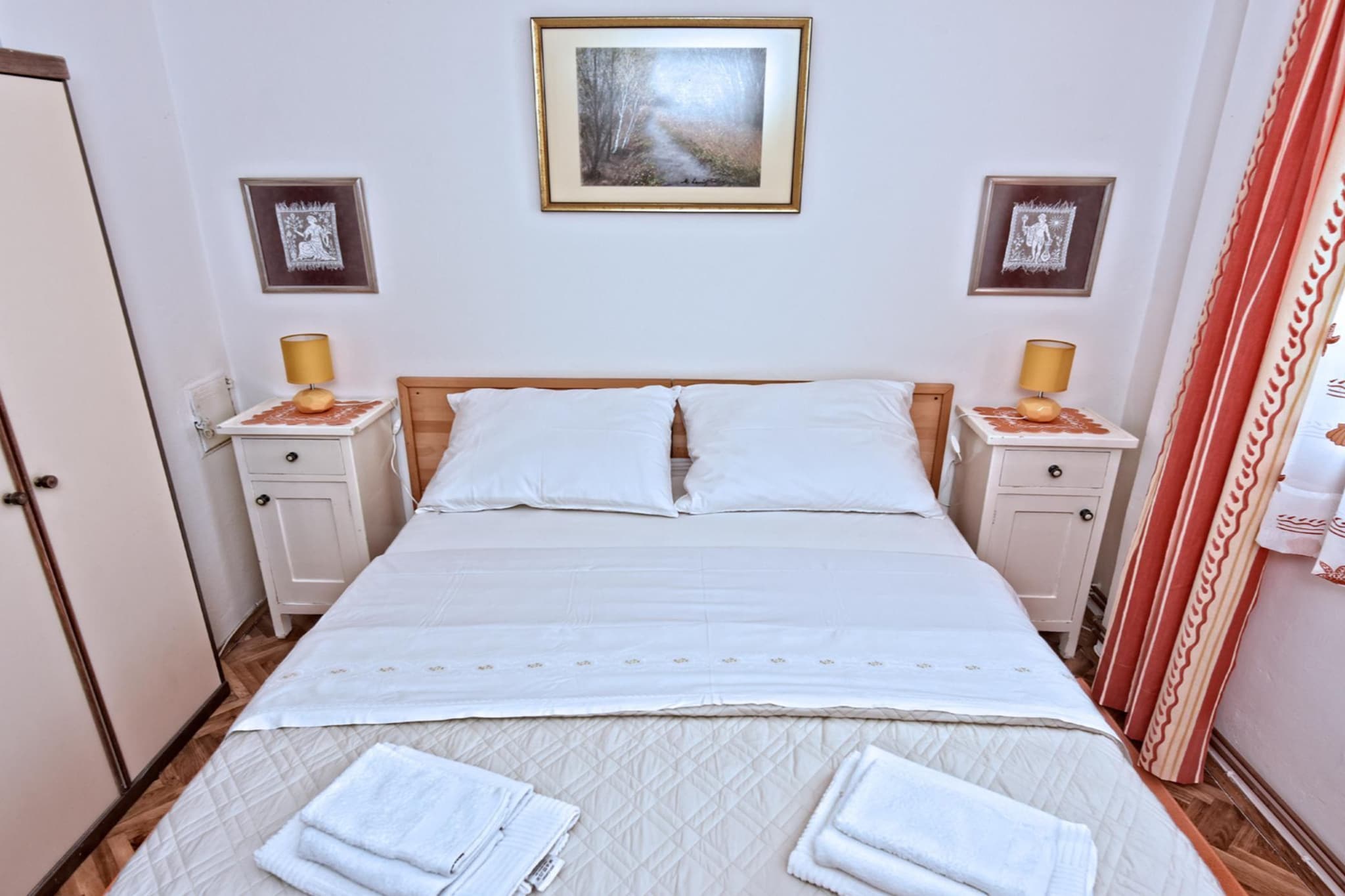 Peaceful and Secluded Krk Apartment with Terrace - One Bedroom Apartment with Terrace-Chambre