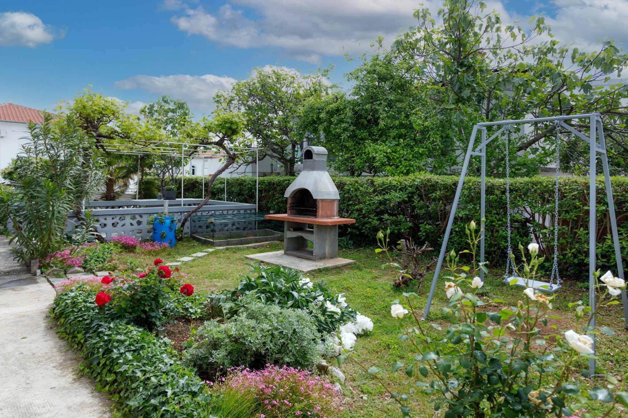 Charming and Tranquil Krk Center Apartment - One Bedroom Apartment with  Balcony-Extérieur