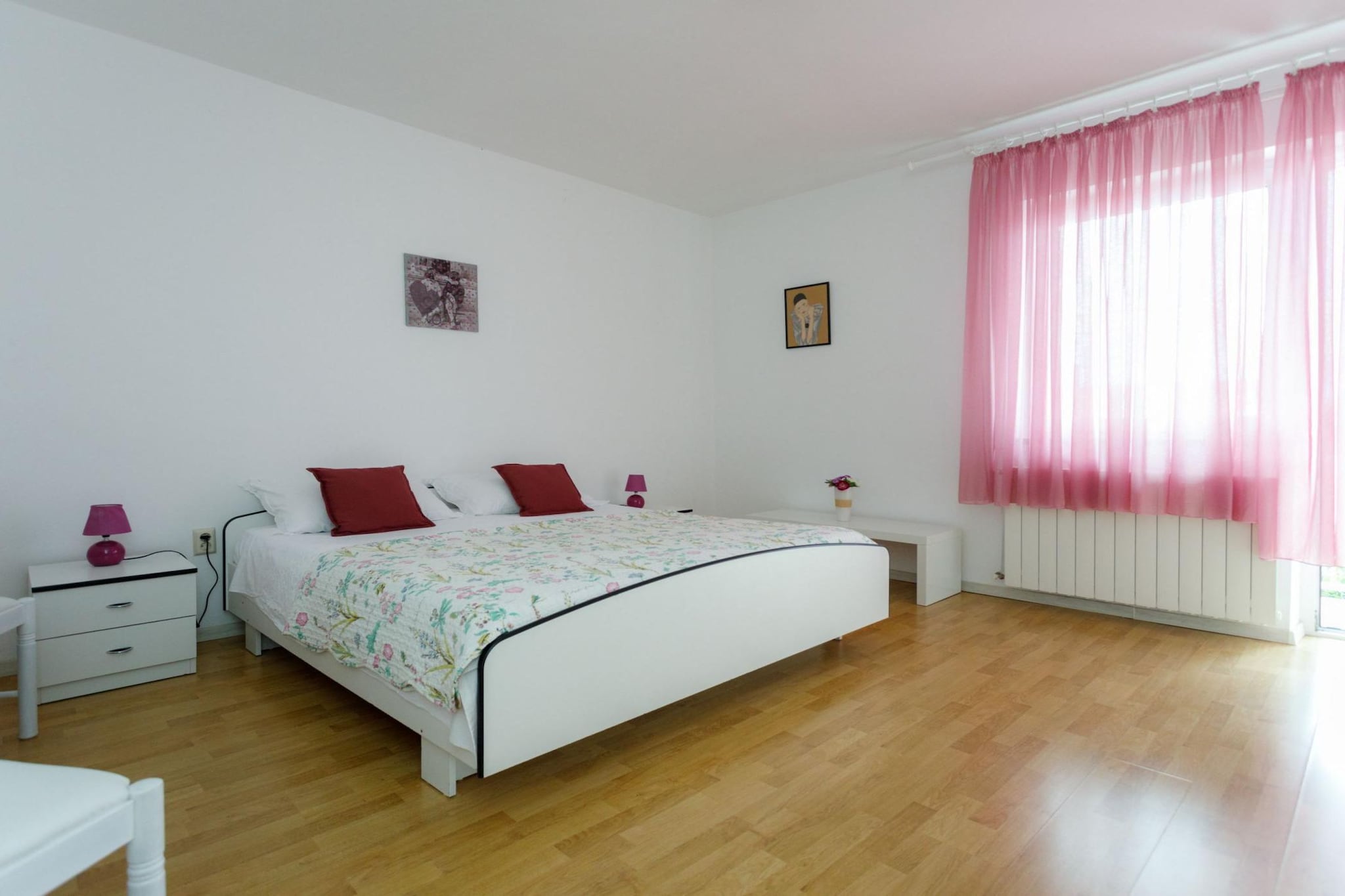 Charming and Tranquil Krk Center Apartment - One Bedroom Apartment with  Balcony-Chambre