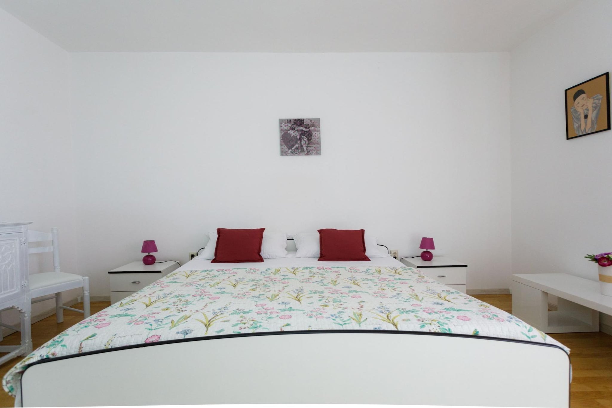 Charming and Tranquil Krk Center Apartment - One Bedroom Apartment with  Balcony-Chambre