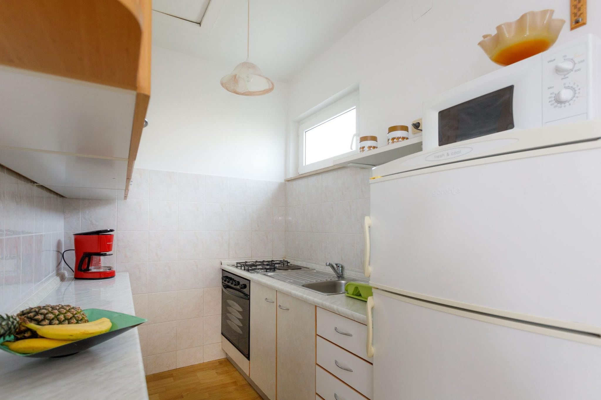 Charming and Tranquil Krk Center Apartment - One Bedroom Apartment with  Balcony-Cuisine