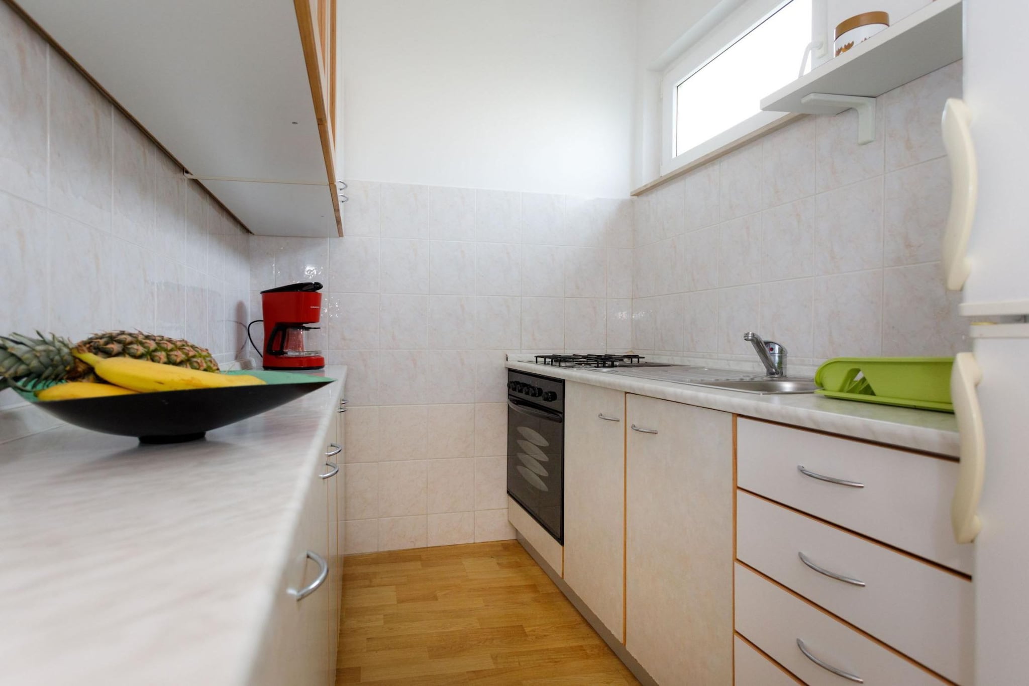 Charming and Tranquil Krk Center Apartment - One Bedroom Apartment with  Balcony-Cuisine