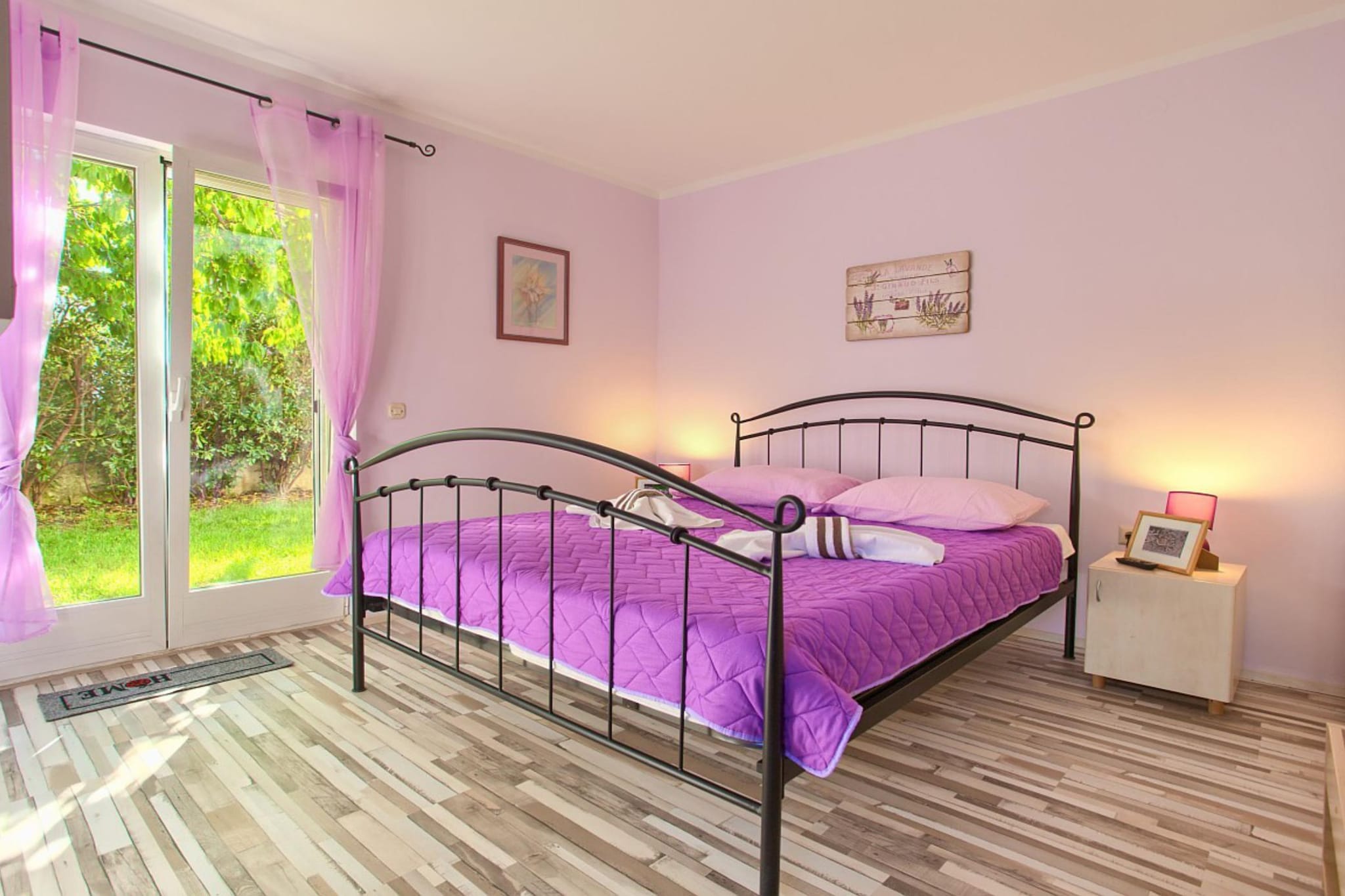 Elegant Krk Hideaway Apartment with Terrace - One Bedroom Apartment with Terrace-Bedroom