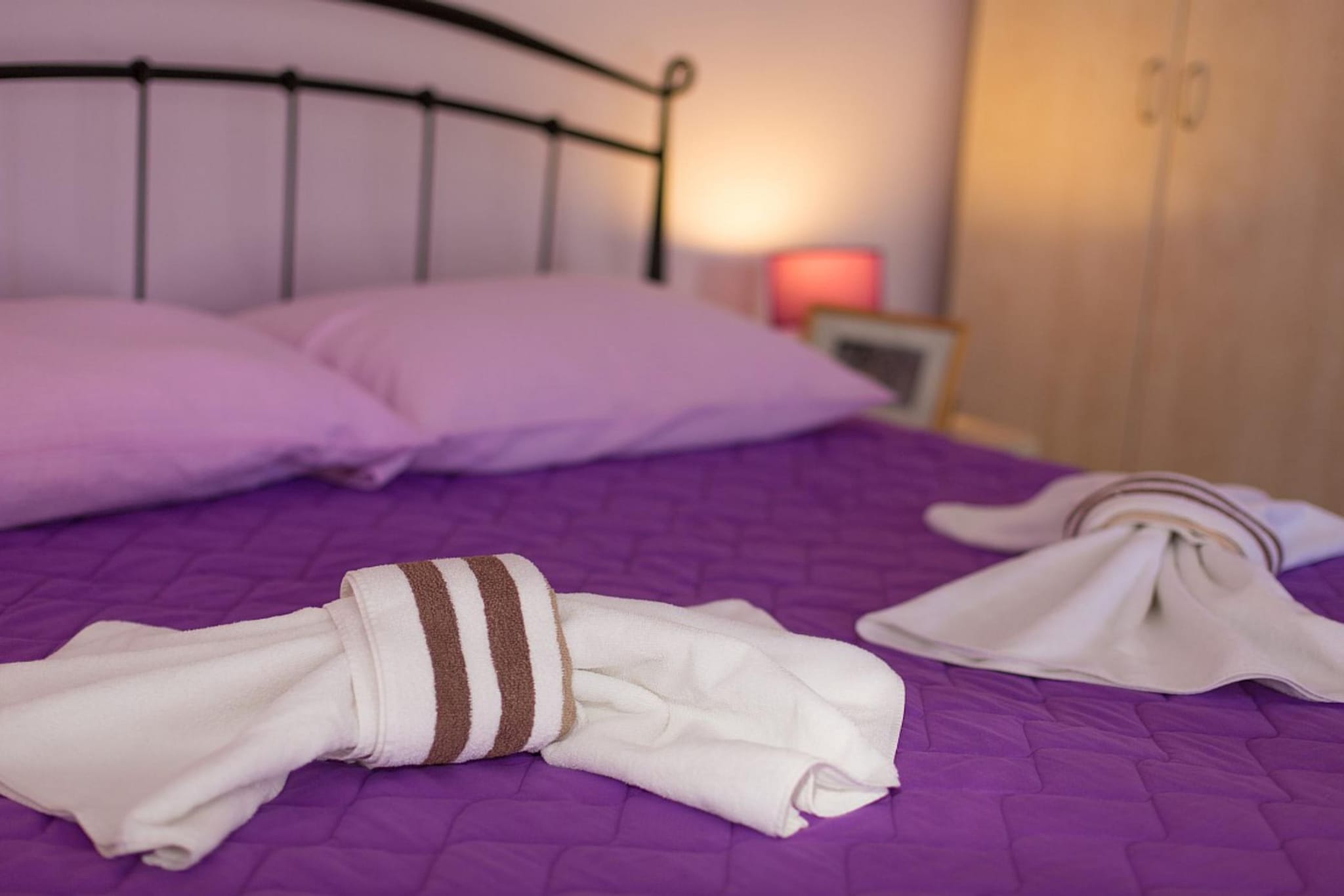 Elegant Krk Hideaway Apartment with Terrace - One Bedroom Apartment with Terrace-Bedroom