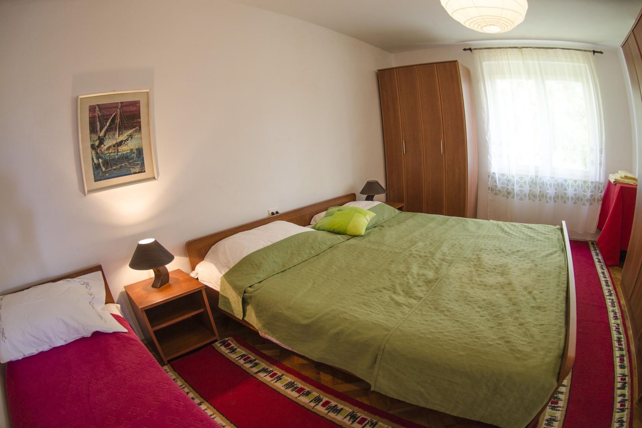 Bright and Breezy Apartment with Terrace and Sea View - Two Bedroom Apartment with Terrace and Sea View-Bedroom
