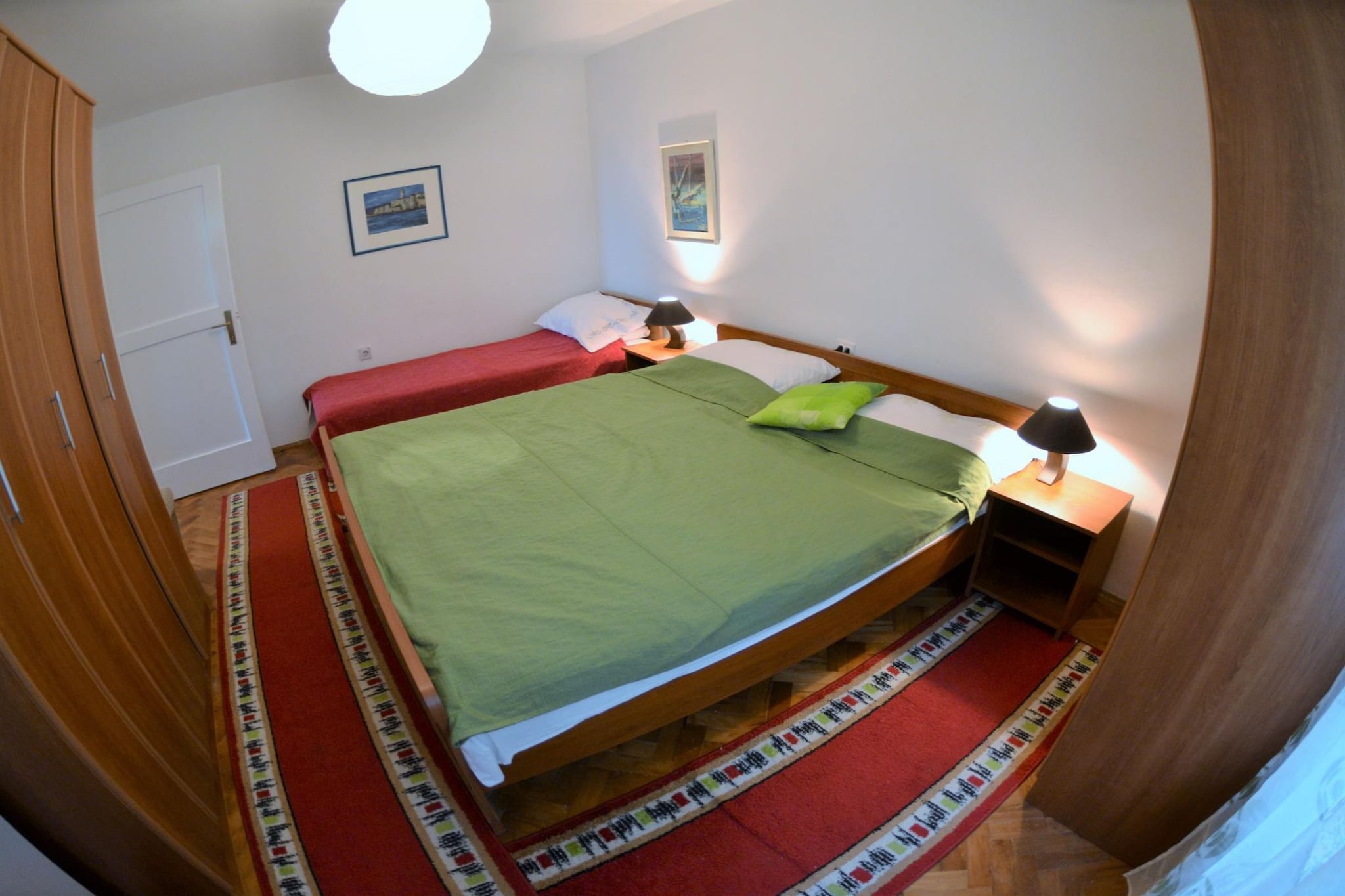 Bright and Breezy Apartment with Terrace and Sea View - Two Bedroom Apartment with Terrace and Sea View-Bedroom