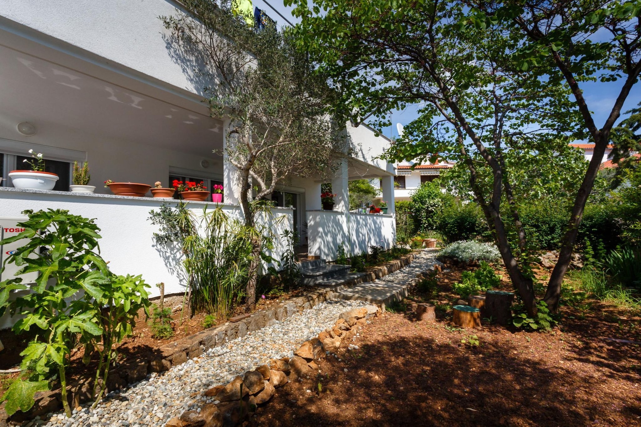 Cozy and Trendy Apartments Krk - Two Bedroom Apartment with Terrace-Outdoor