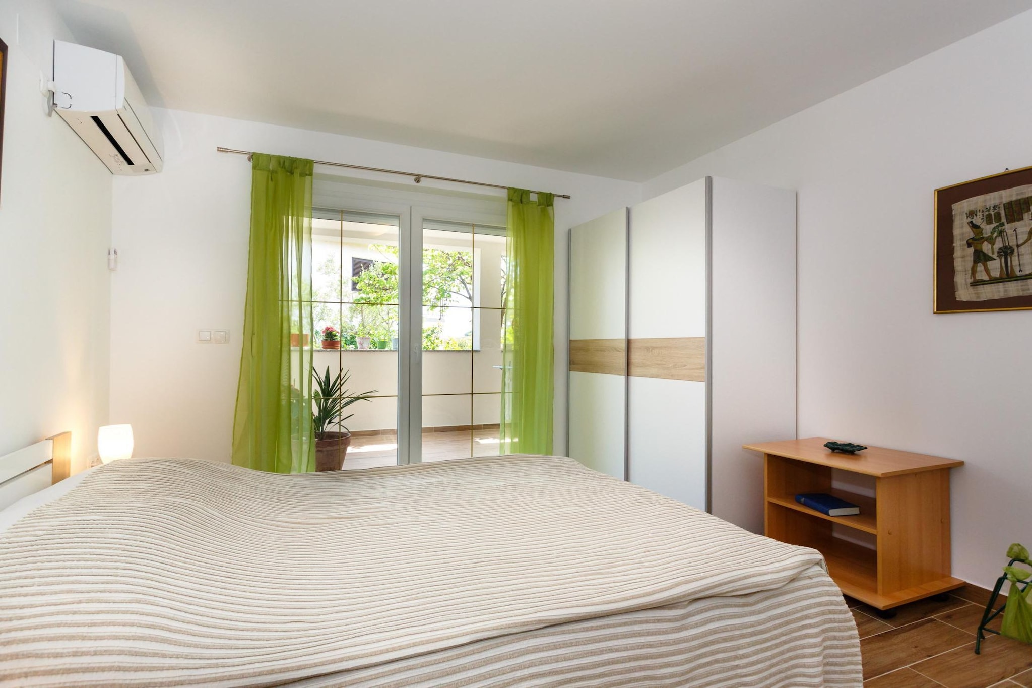 Cozy and Trendy Apartments Krk - Two Bedroom Apartment with Terrace-Bedroom