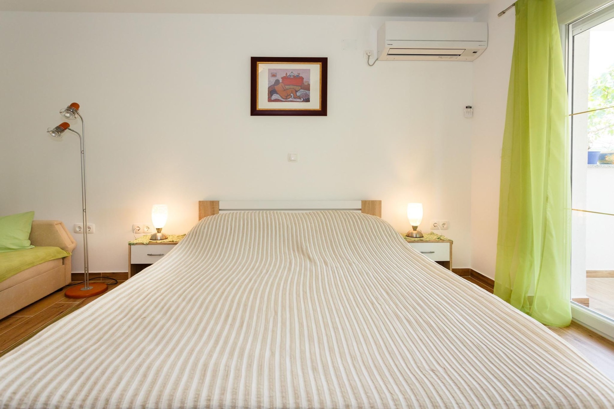 Cozy and Trendy Apartments Krk - Two Bedroom Apartment with Terrace-Bedroom