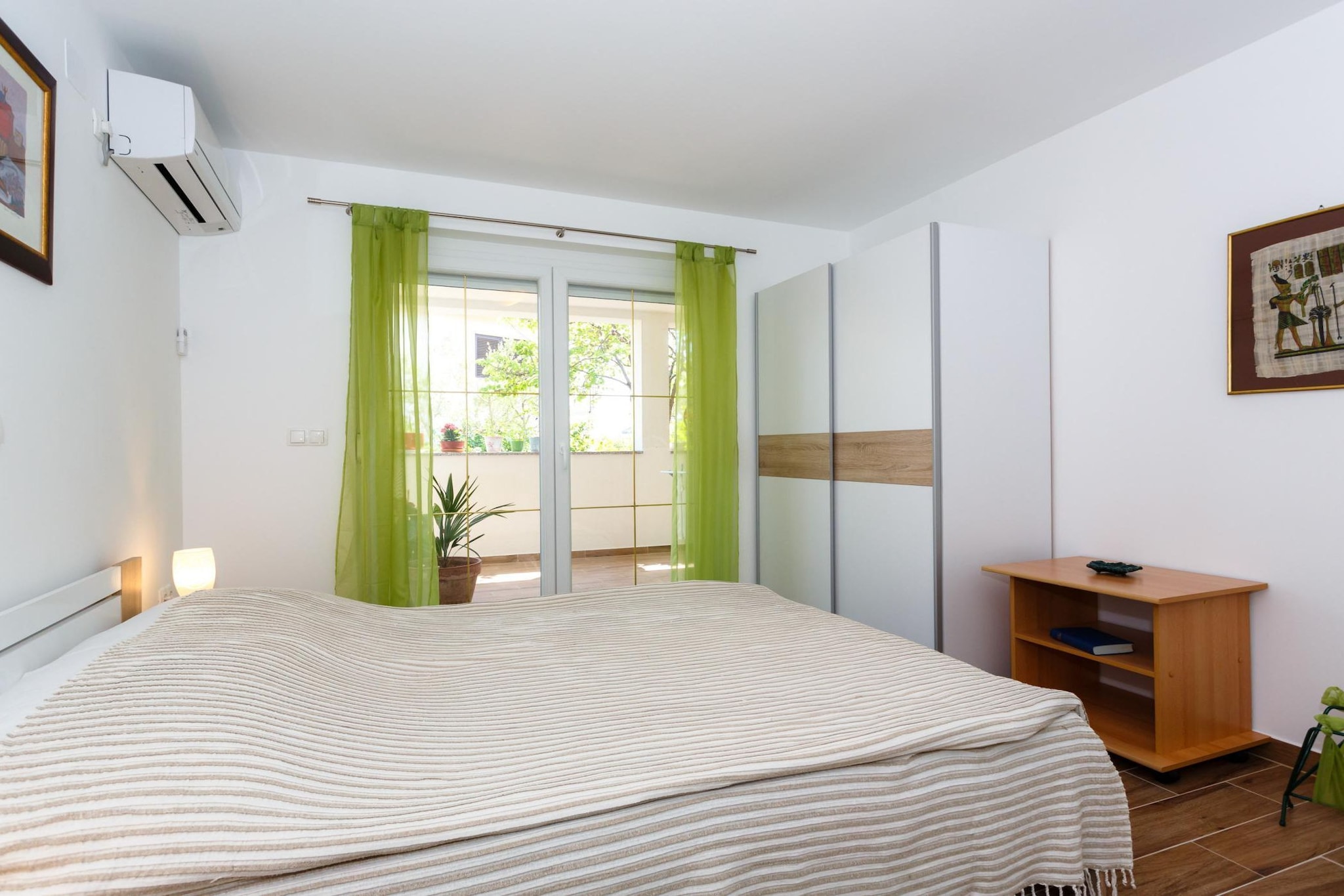 Cozy and Trendy Apartments Krk - Two Bedroom Apartment with Terrace-Bedroom