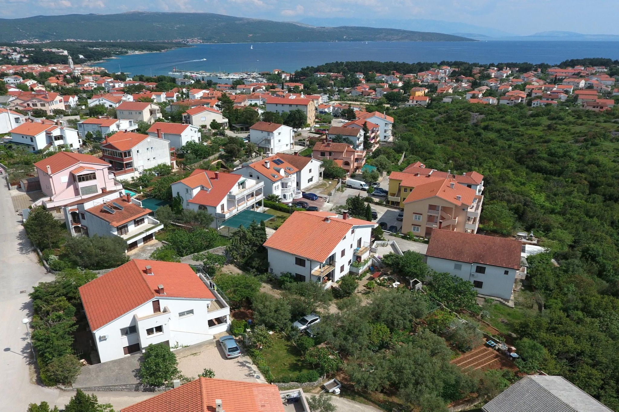 Cozy and Trendy Apartments Krk - Two Bedroom Apartment with Terrace-View