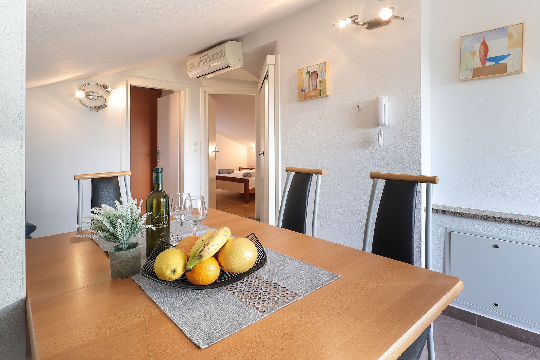 Peaceful Nature Retreat Near Krk Town with BBQ and Parking - Comfort Two Bedroom Apartment