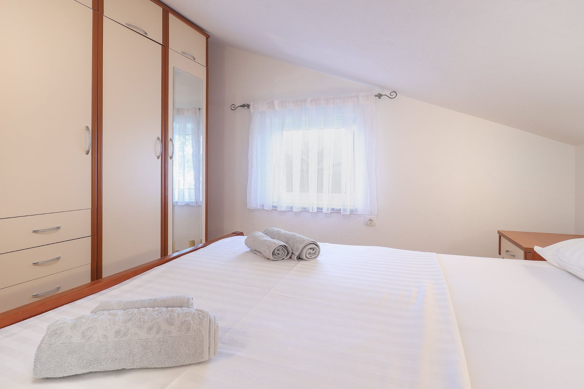 Peaceful Nature Retreat Near Krk Town with BBQ and Parking - Comfort Two Bedroom Apartment