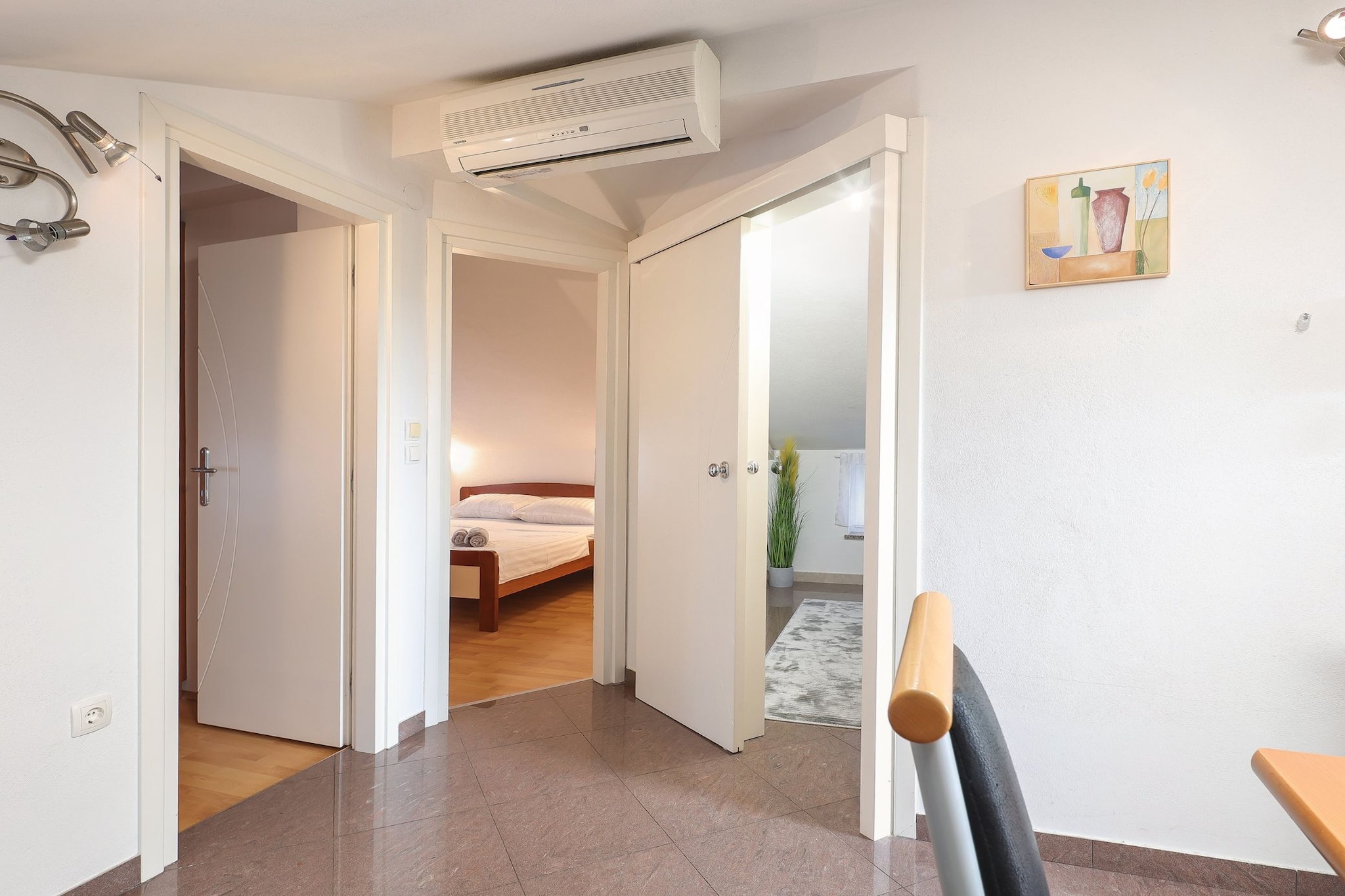 Peaceful Nature Retreat Near Krk Town with BBQ and Parking - Comfort Two Bedroom Apartment-Indoor