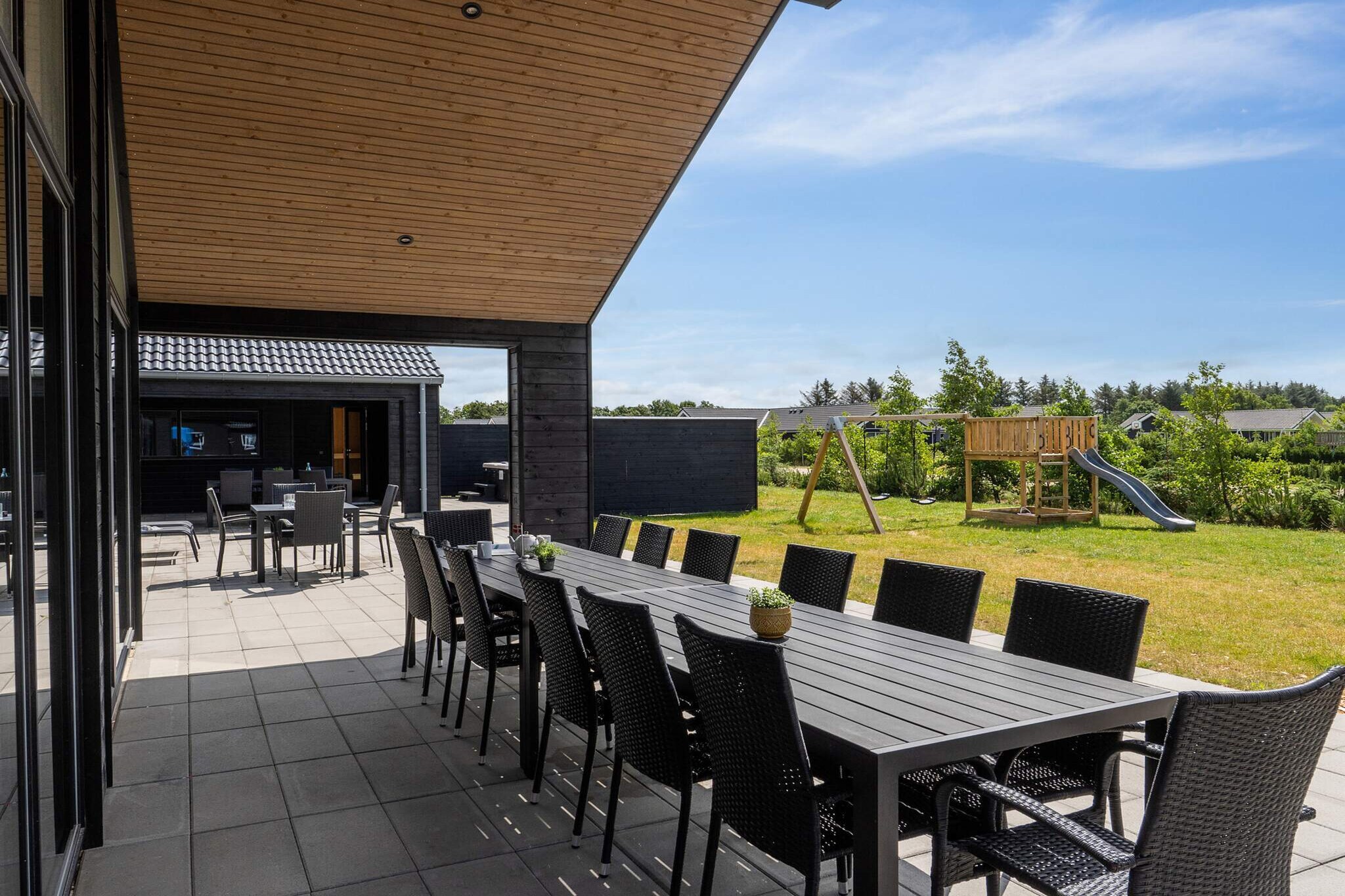 5 sterren vakantie huis in Nørre Nebel-Buitenlucht