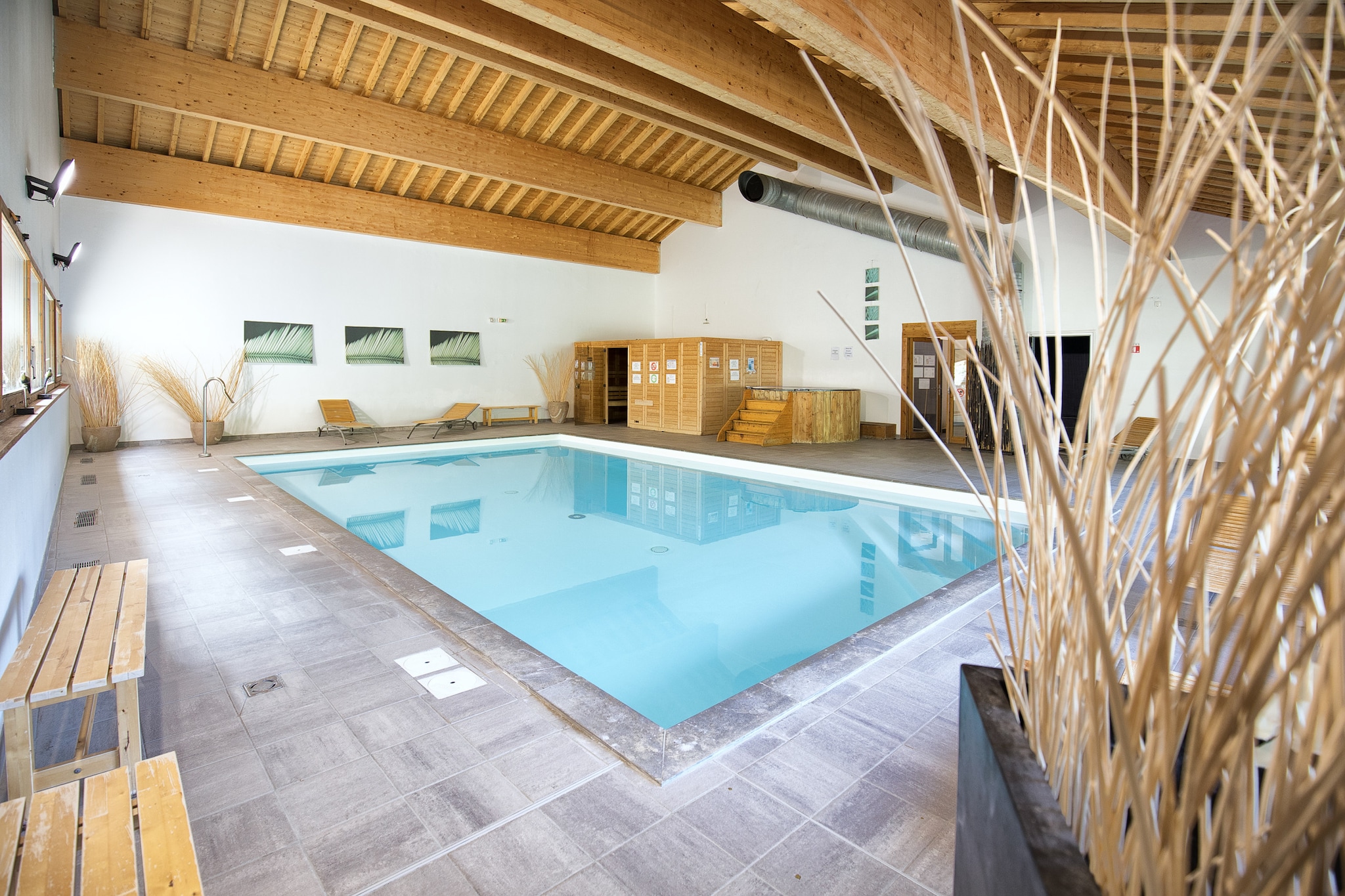 Hameau 1 002 - SPA & PISCINE appartement 6 pers-Zwembad