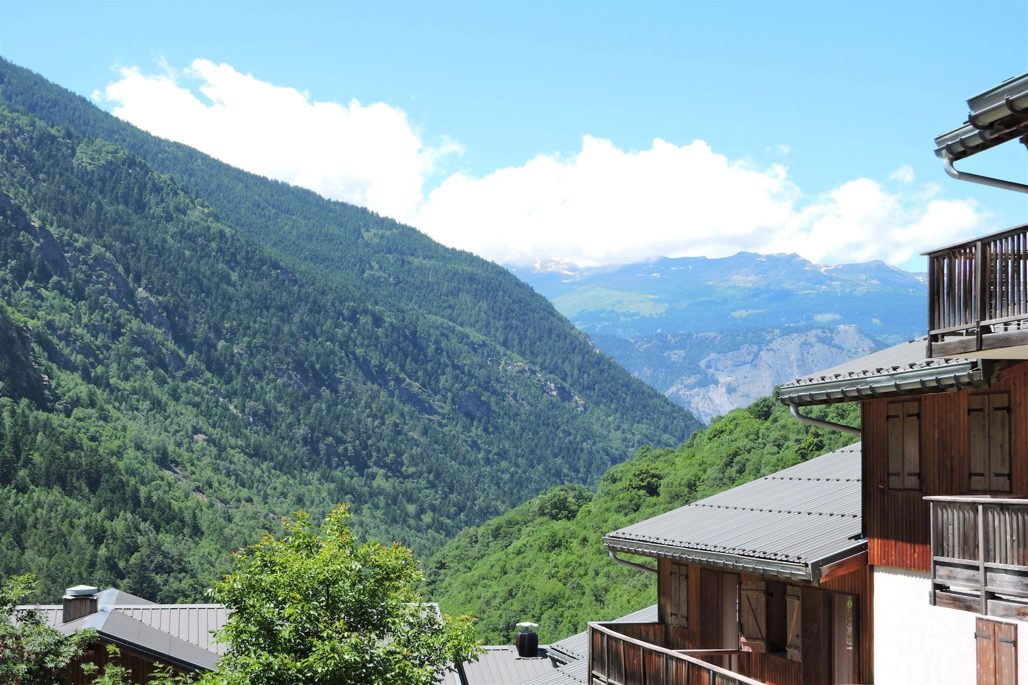 Hameau 5 002 - SPA & PISCINE studio 2 pers.-Terrasbalkon