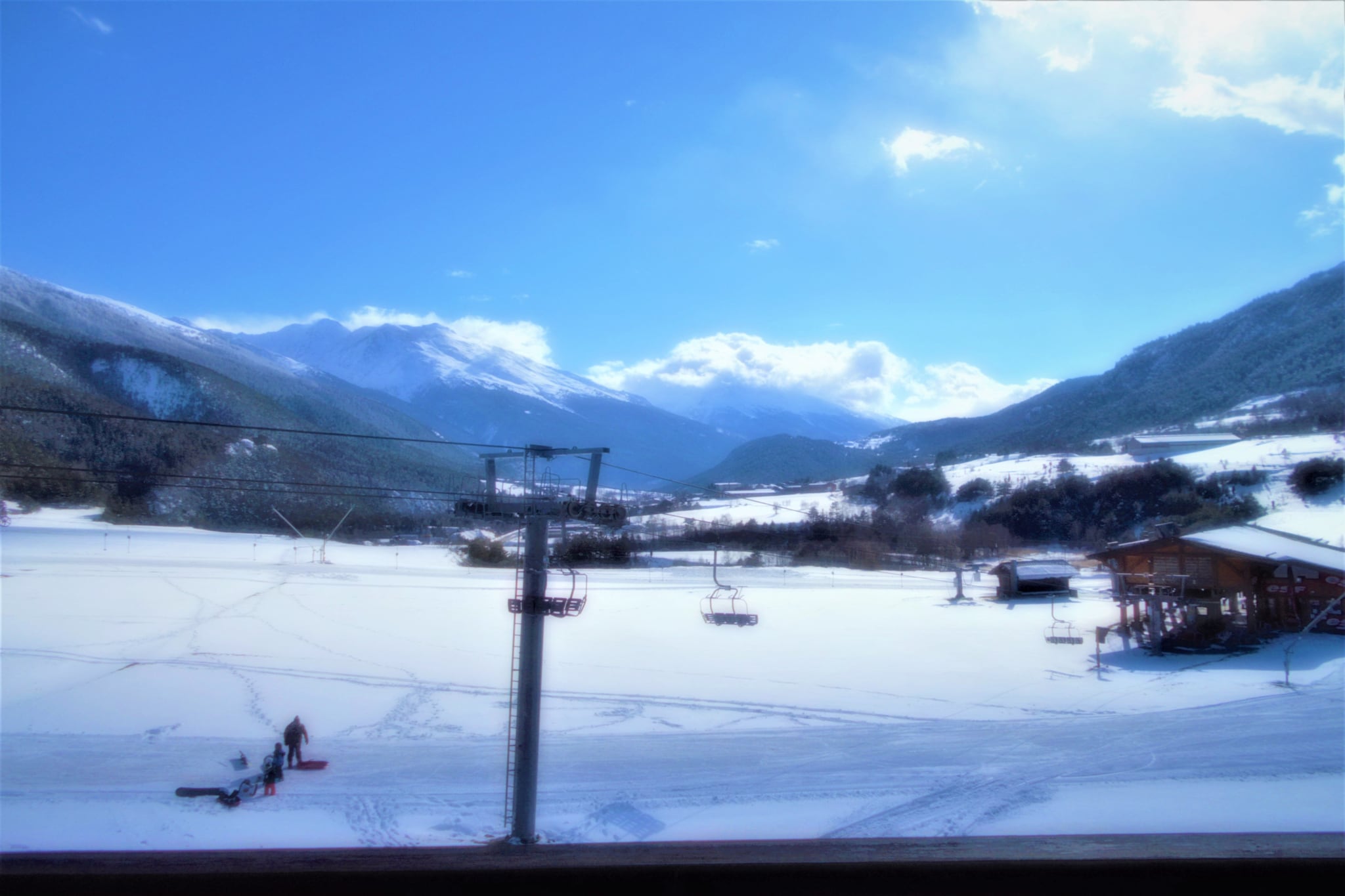 Balcons B 037 - PARC NAT. VANOISE appart. 6 pers.-Terrasbalkon