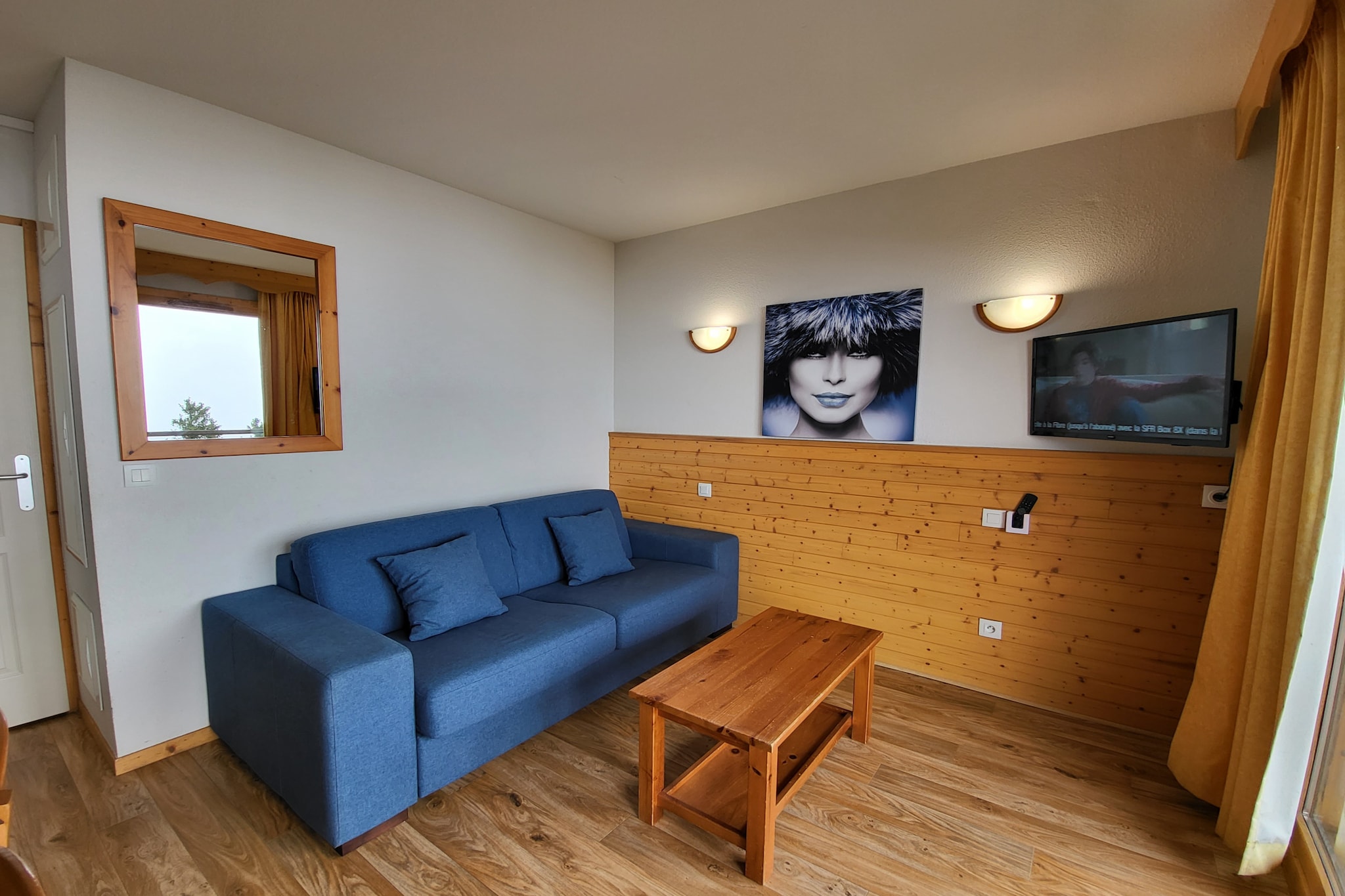 Vercors 2 020-FAMILLE & MONTAGNE appart. 6 pers-Woonkamer