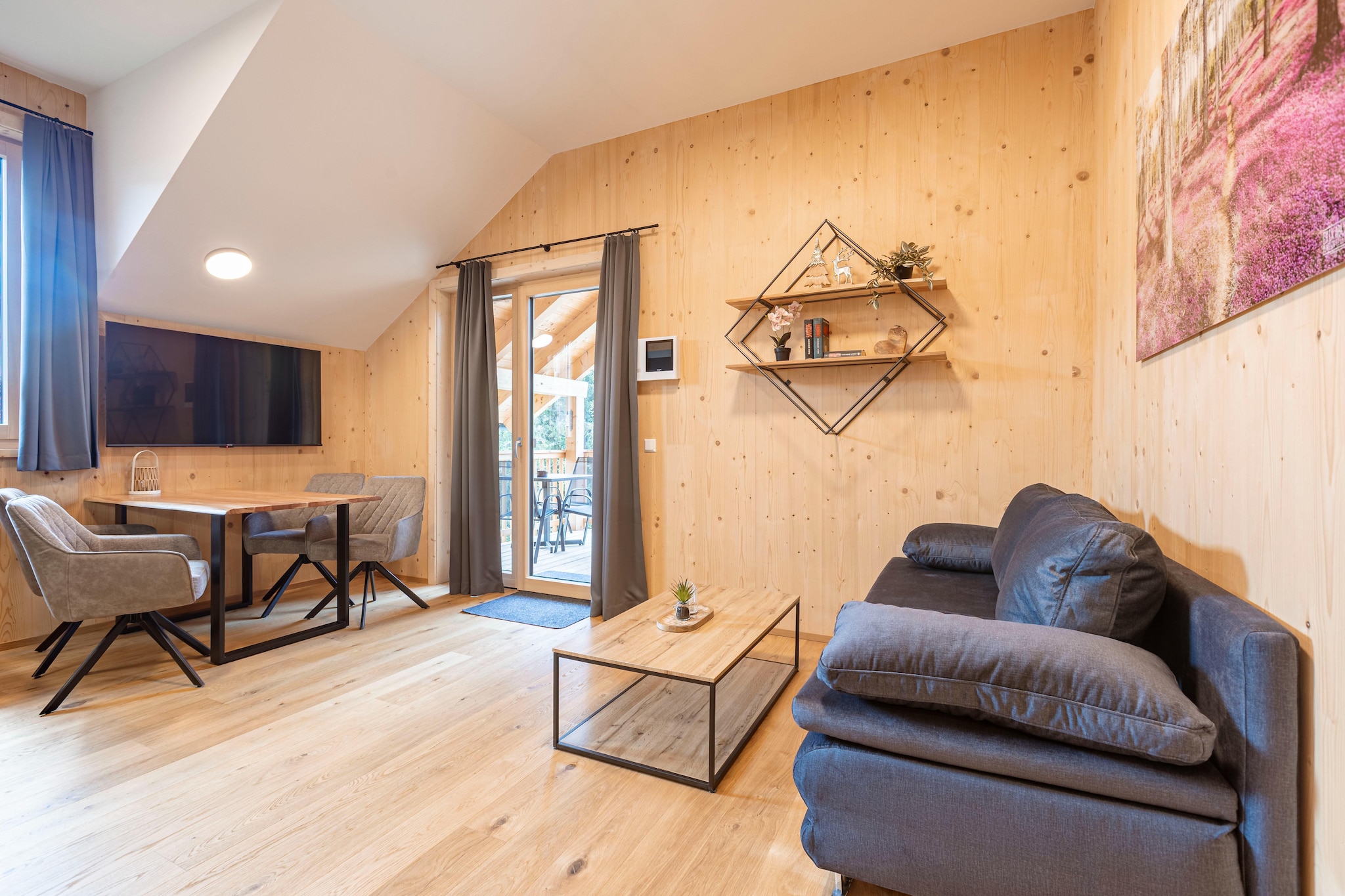 Bergresort Lachtal 2-Woonkamer