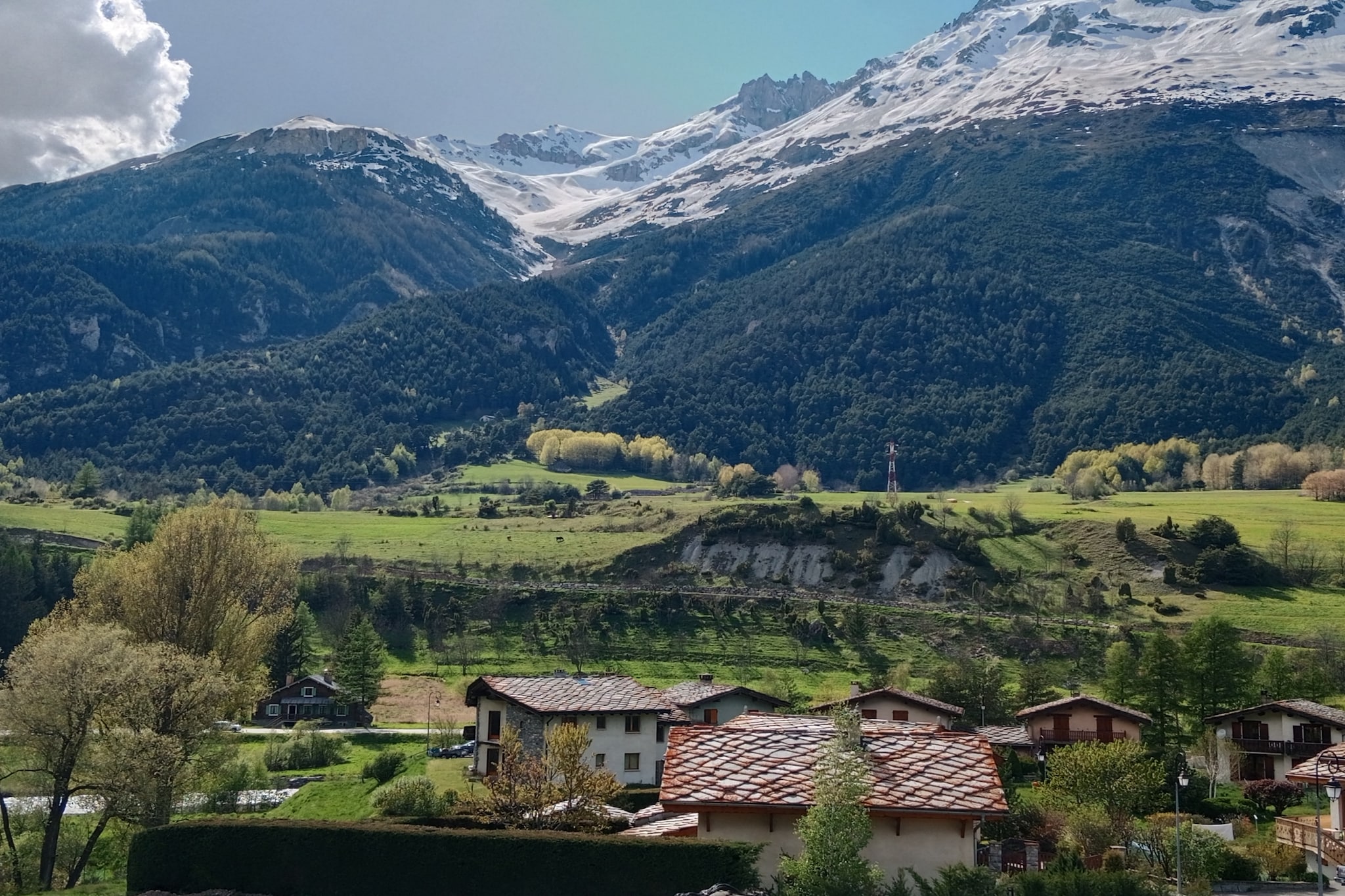 Terrasses F 104 - PARC NAT. VANOISE appart. 6 pers-Buitenlucht