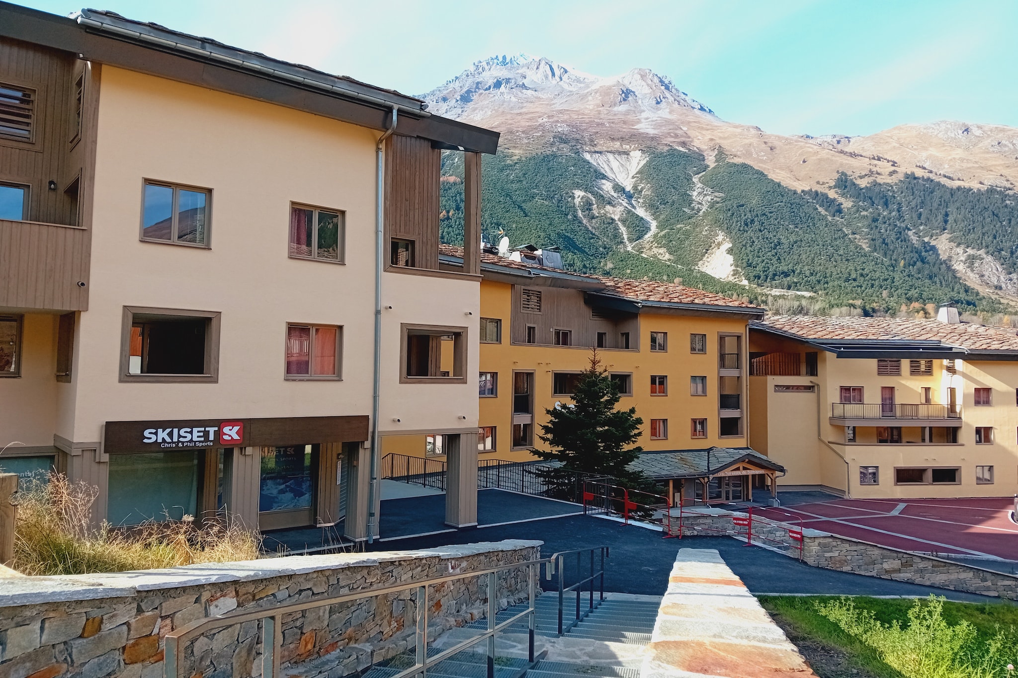 Terrasses E 206 - PARC NAT. VANOISE appart. 6 pers-Buitenlucht