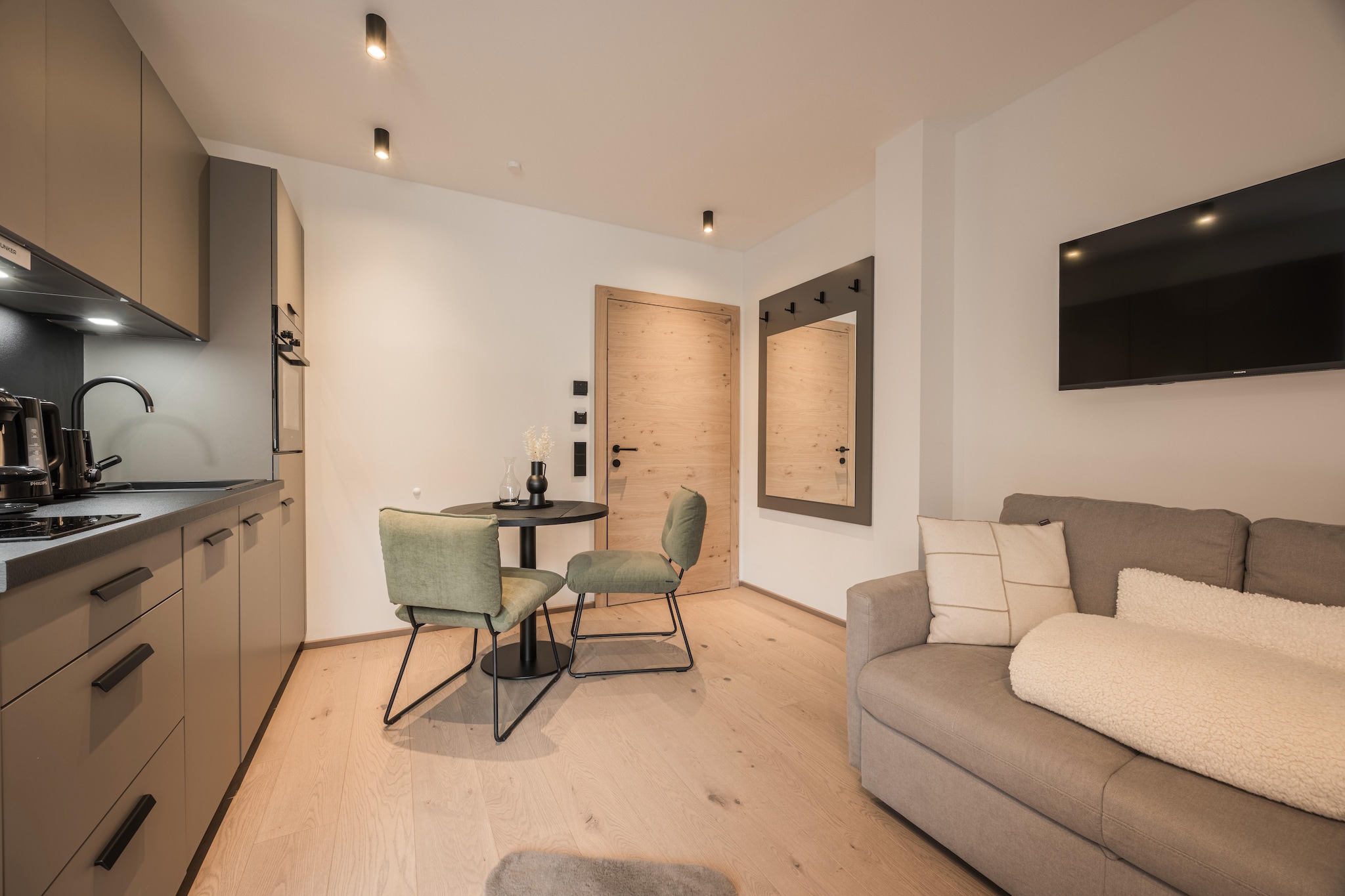 Appartements Gipfelglück 2 - Woonkamer