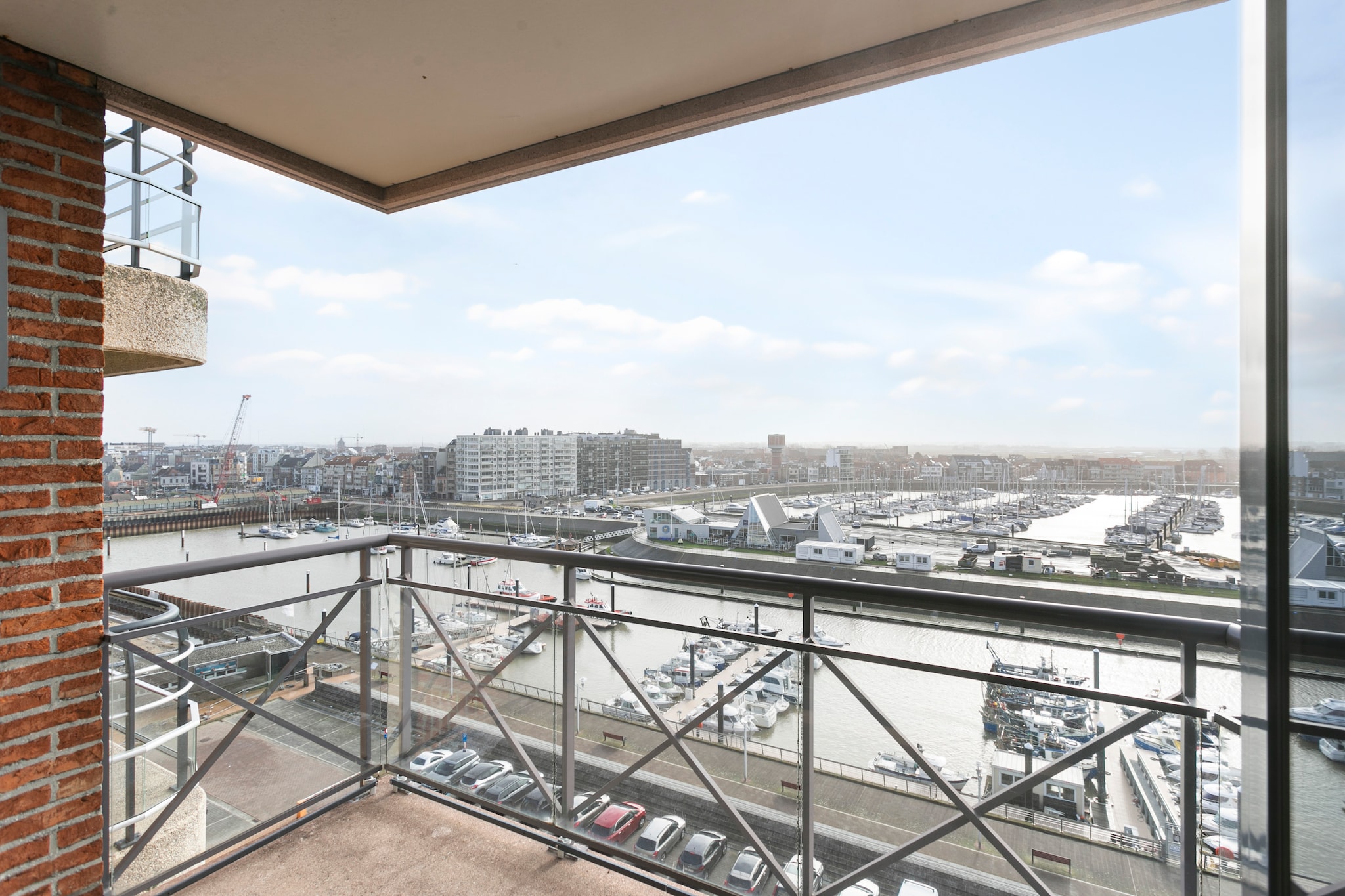 Apartment in Blankenberge with Marina Views