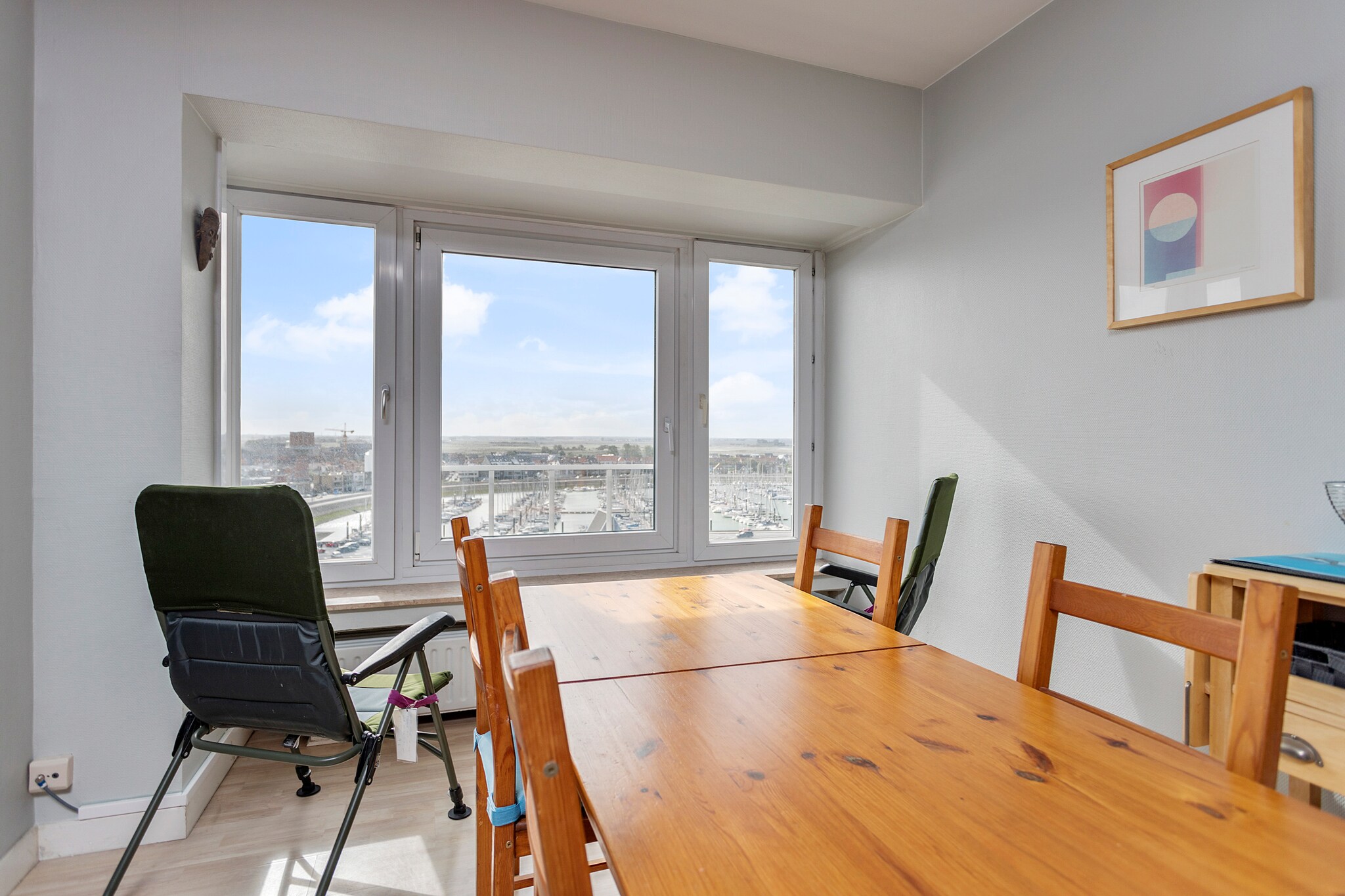 Flat in Blankenberge with Marina Views