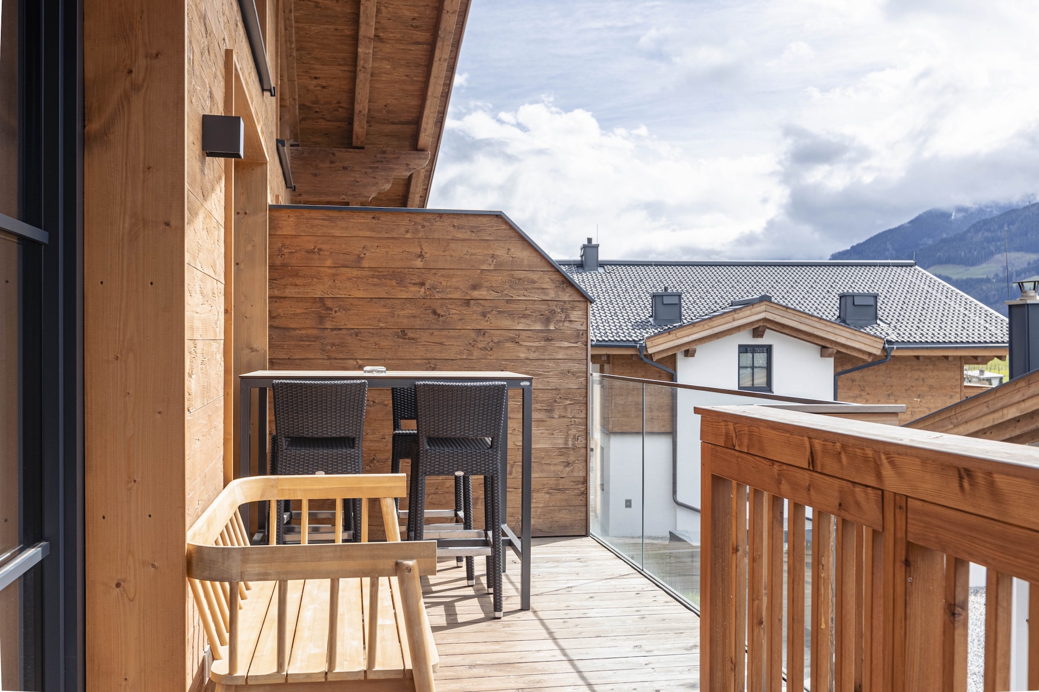 Tauernlodges Uttendorf 4A-Terrace balcony