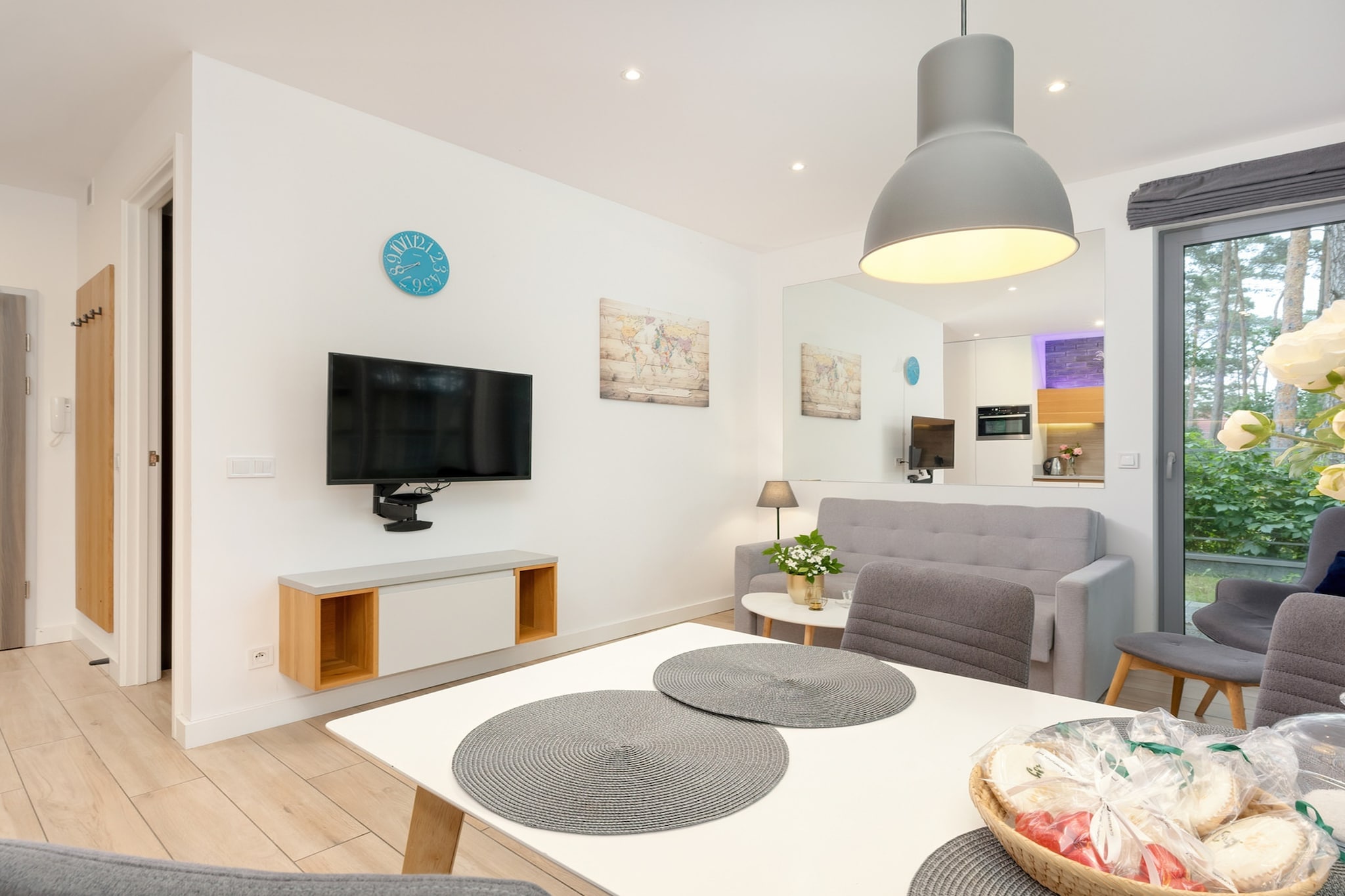 	Apartament Grunwaldzka 12d/3 Pobierowo - Living room