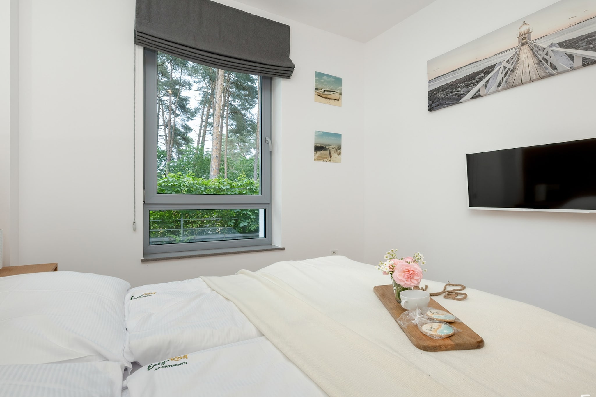	Apartament Grunwaldzka 12d/3 Pobierowo - Bedroom