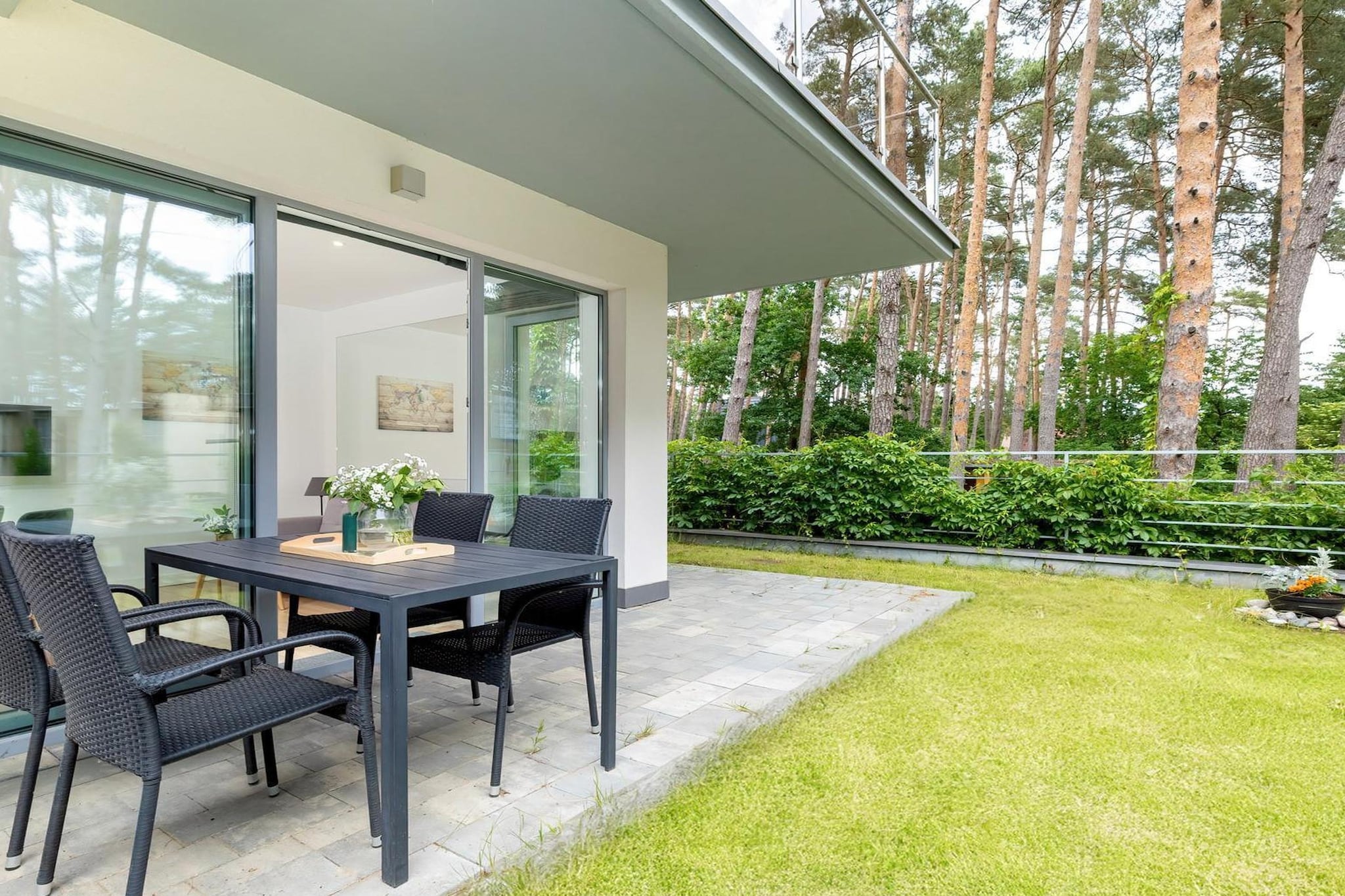 	Apartament Grunwaldzka 12d/3 Pobierowo - Terrace balcony