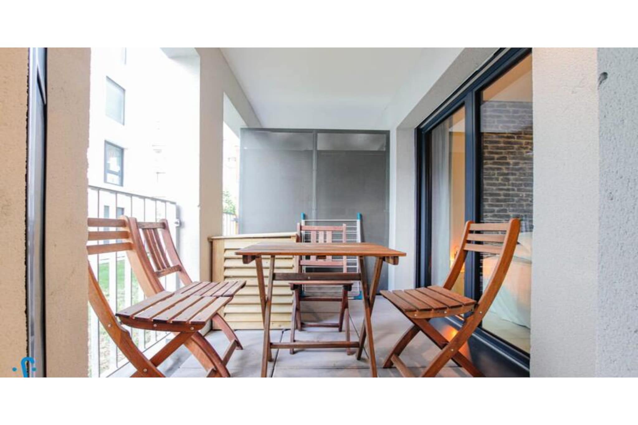 Appartement Charmant Et Moderne Pour 4 Avec Parking, Proche Cité Du Vin-Terrace balcony