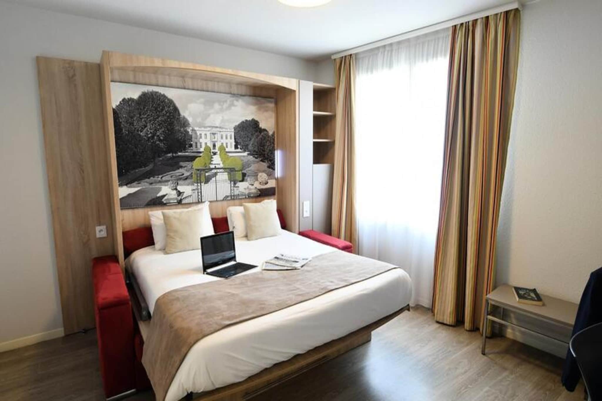 Appart'Hôtel Mer & Golf Bordeaux Bassins à Flot***-Bedroom