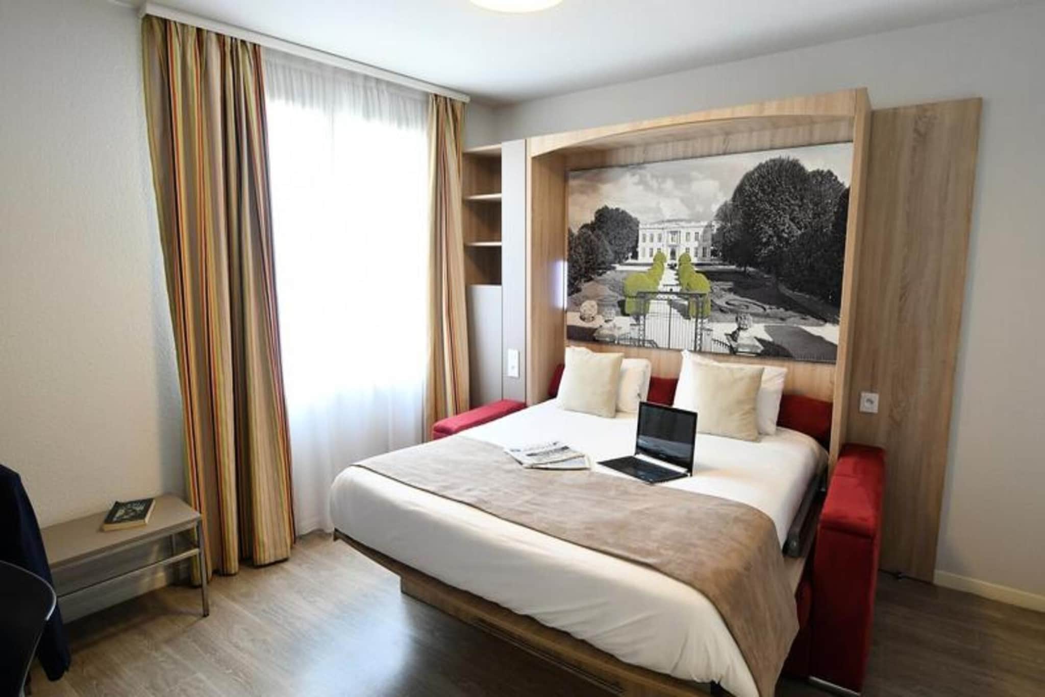 Appart'Hôtel Mer & Golf Bordeaux Bassins à Flot***-Bedroom