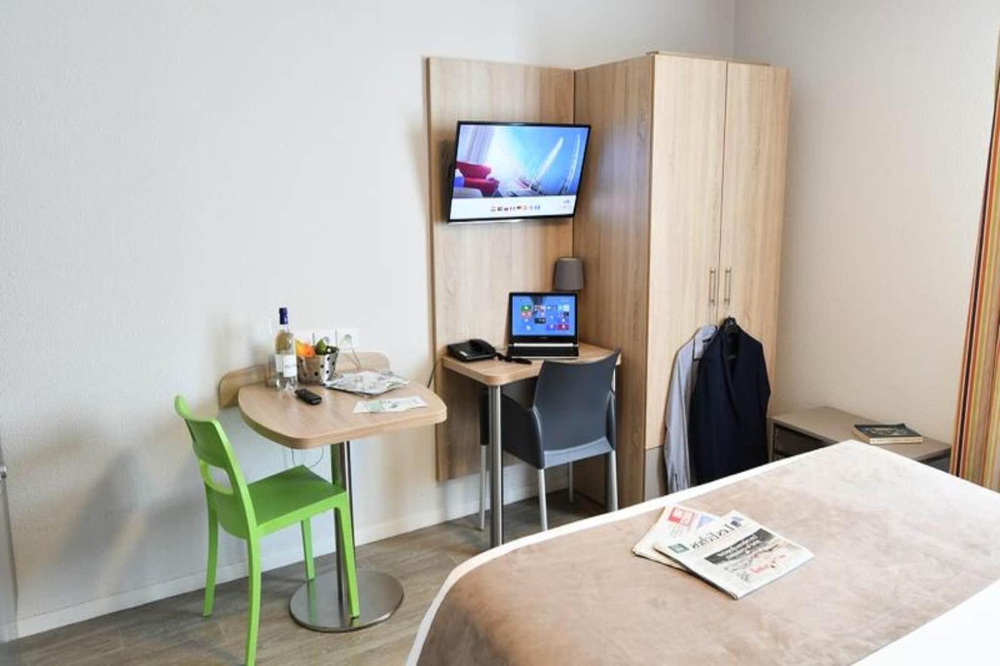 Appart'Hôtel Mer & Golf Bordeaux Bassins à Flot***-Bedroom