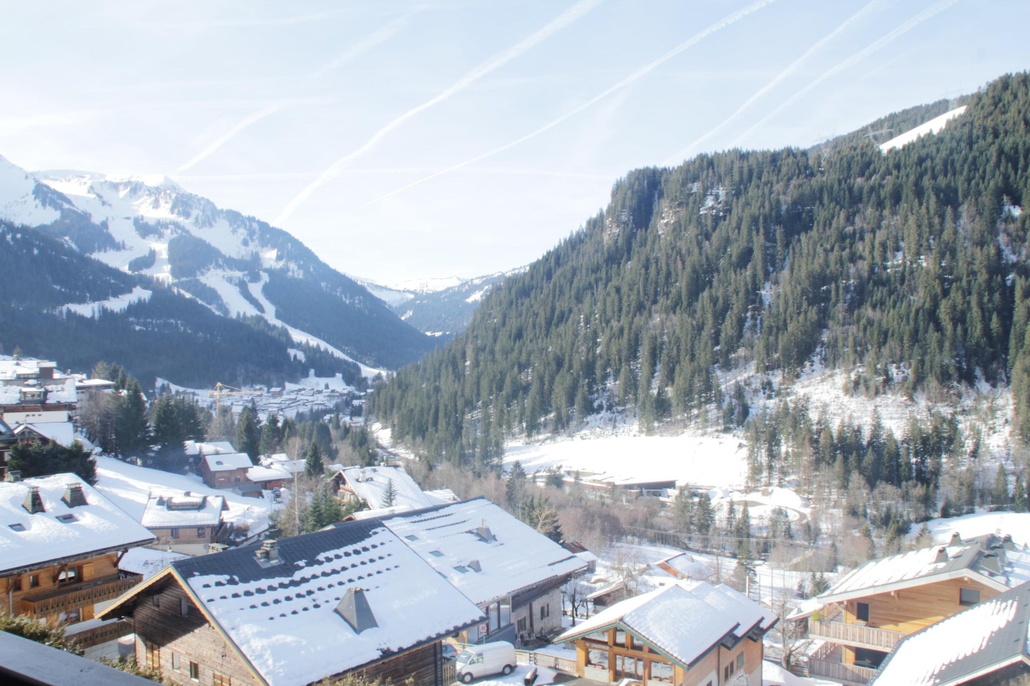 Castel des Neiges CSA4 CENTRE & VIEW  6 Pers.-Uitzicht winter