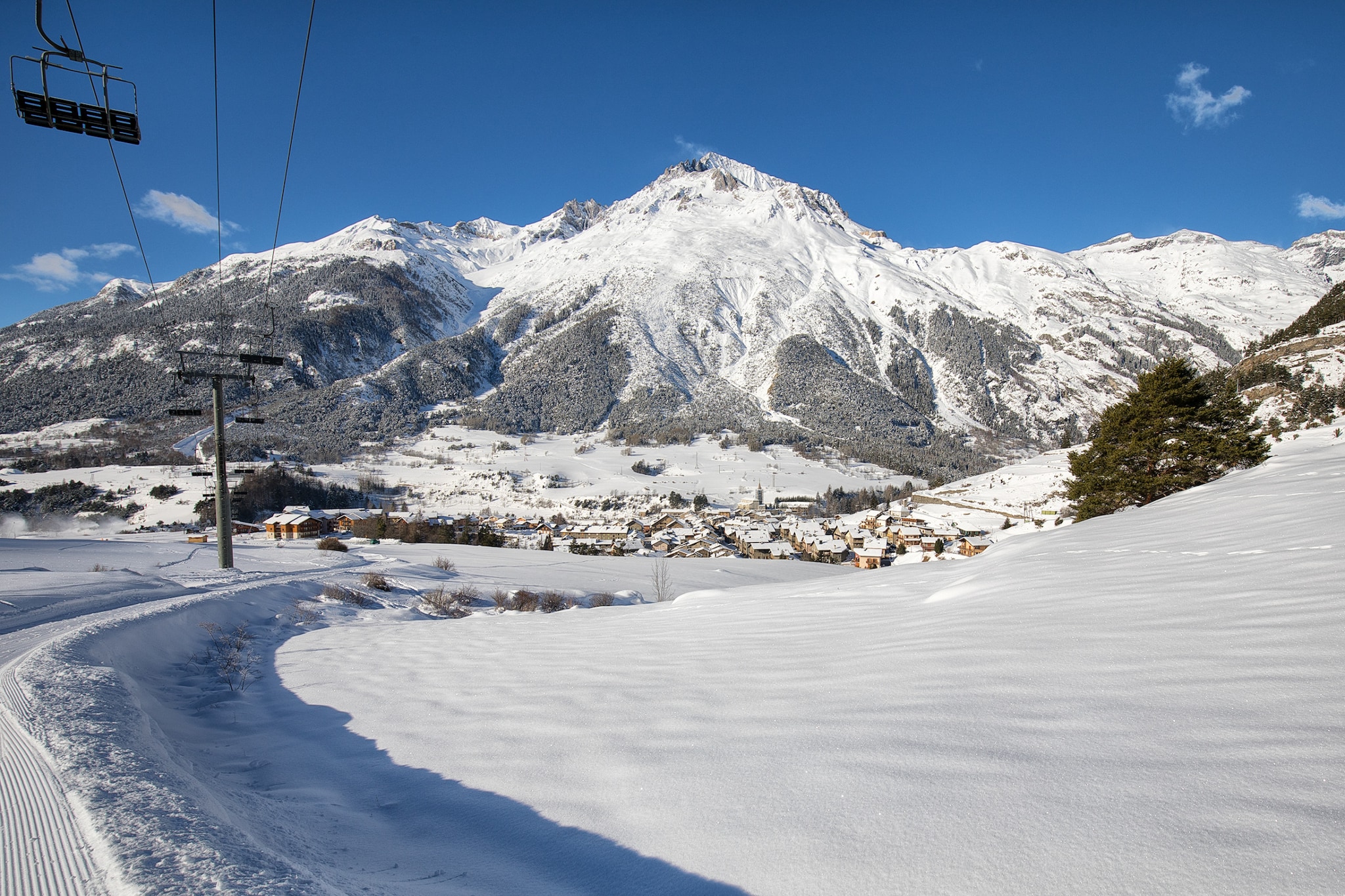Terrasses E 305 - PARC NAT. VANOISE appart. 6 pers-Außenbereich