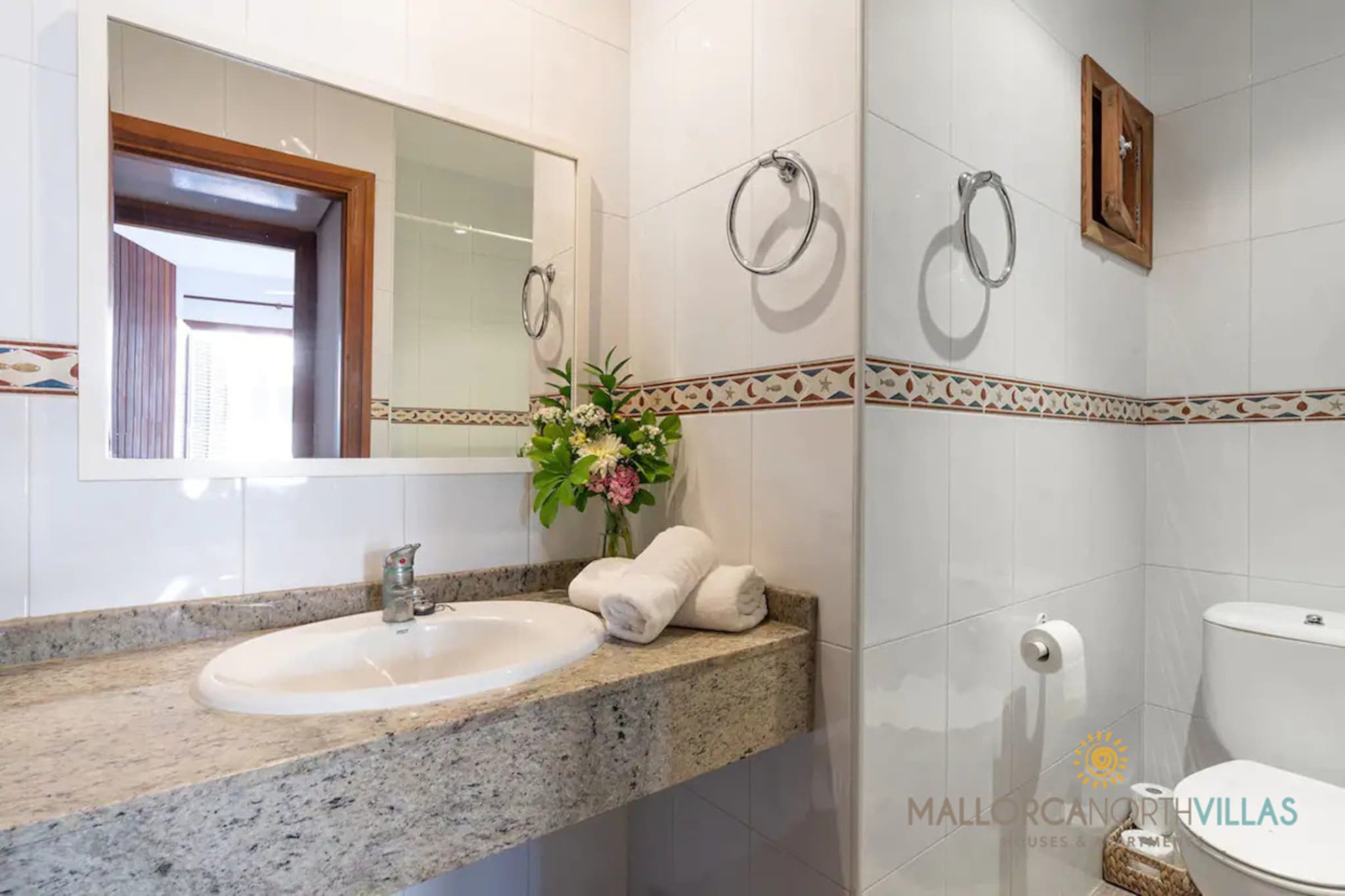 Apartamento Voramar I : Primera Línea en Pine Walk-Badezimmer