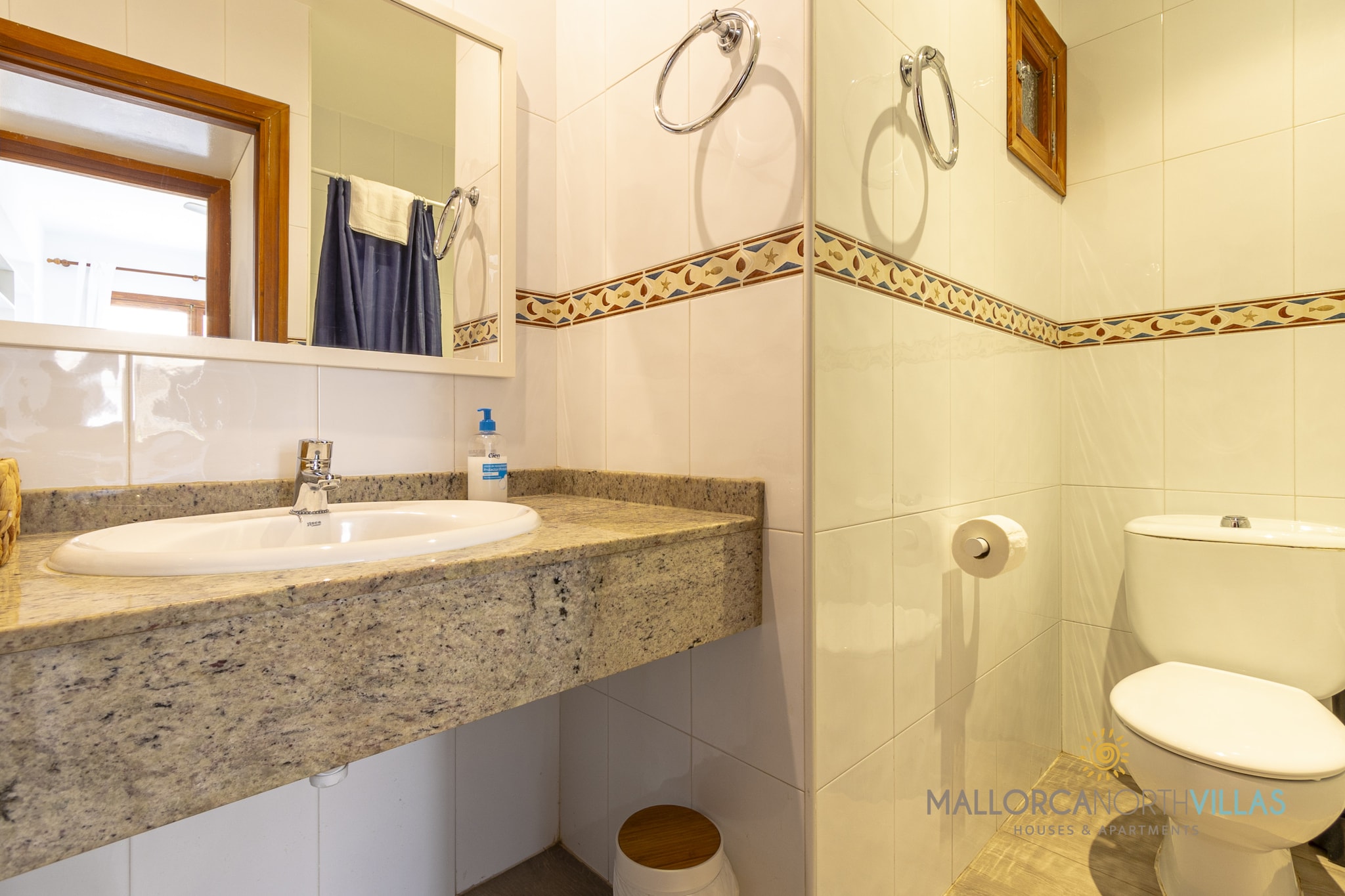 Apartamento Voramar I : Primera Línea en Pine Walk-Badezimmer