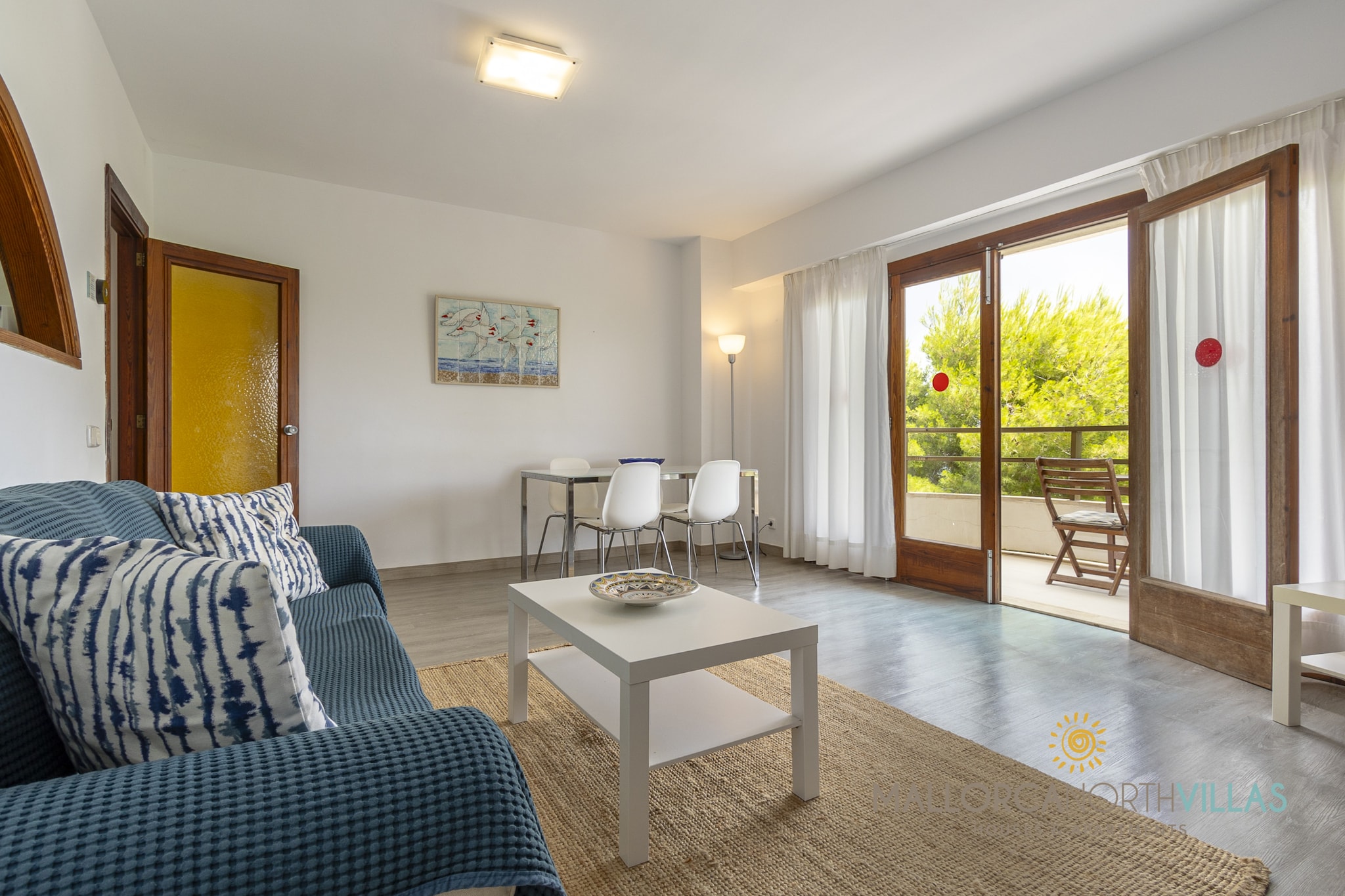 Apartamento Voramar II: Primera Línea en Pine Walk-Living room