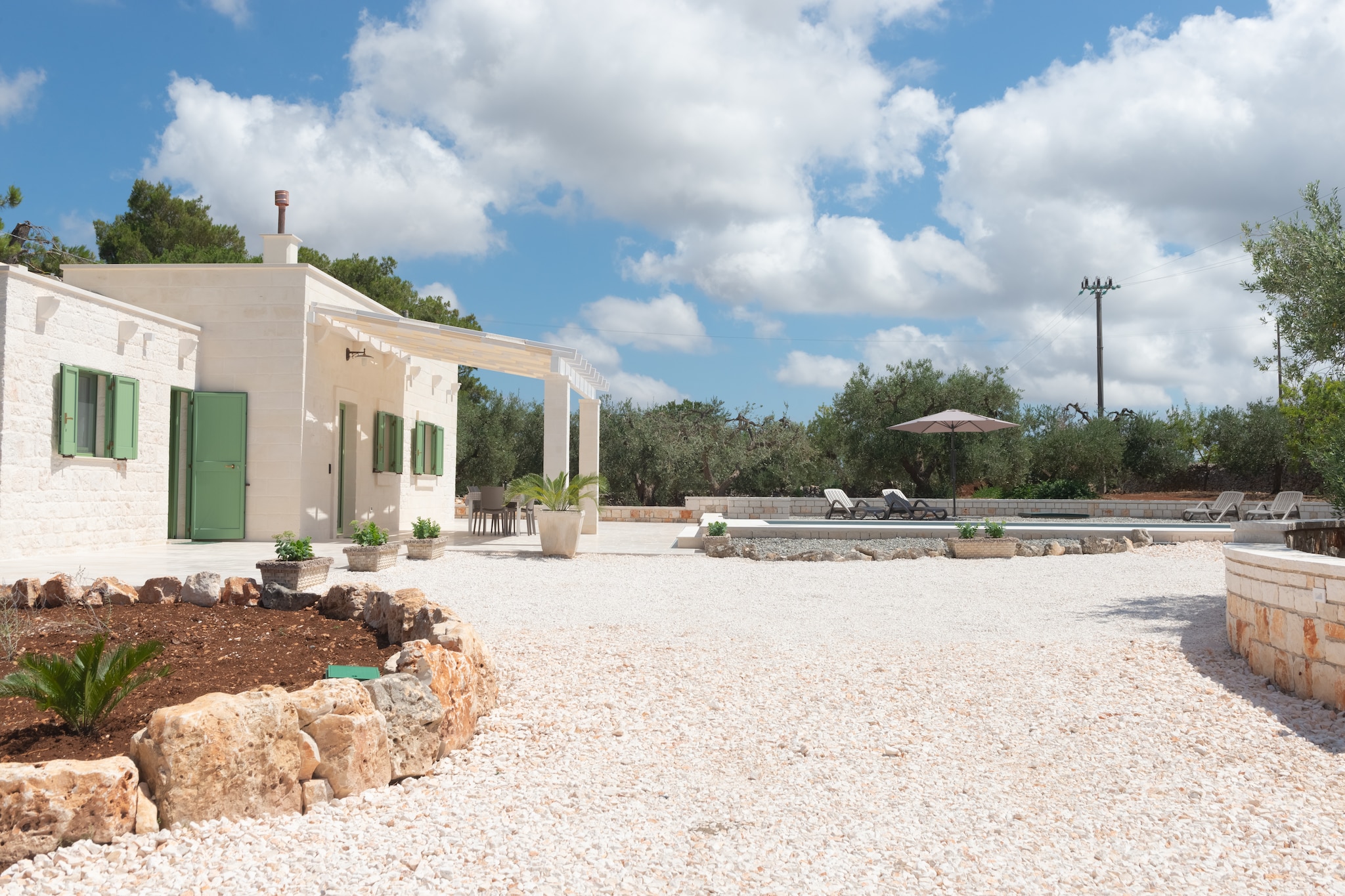 Dimora San Galaro in Ostuni-Gardens summer