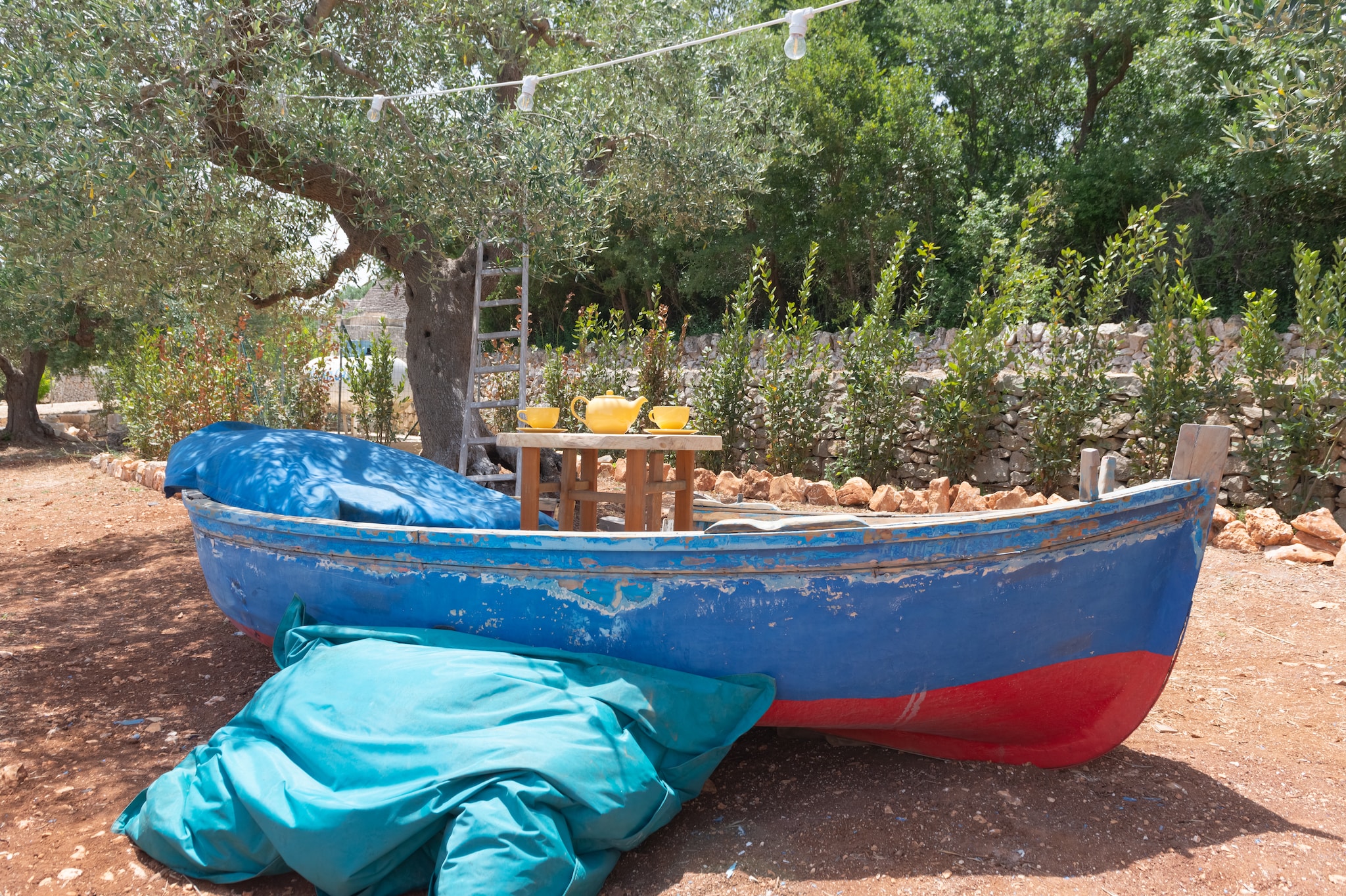 Lamia Papo in Ostuni-Gardens summer