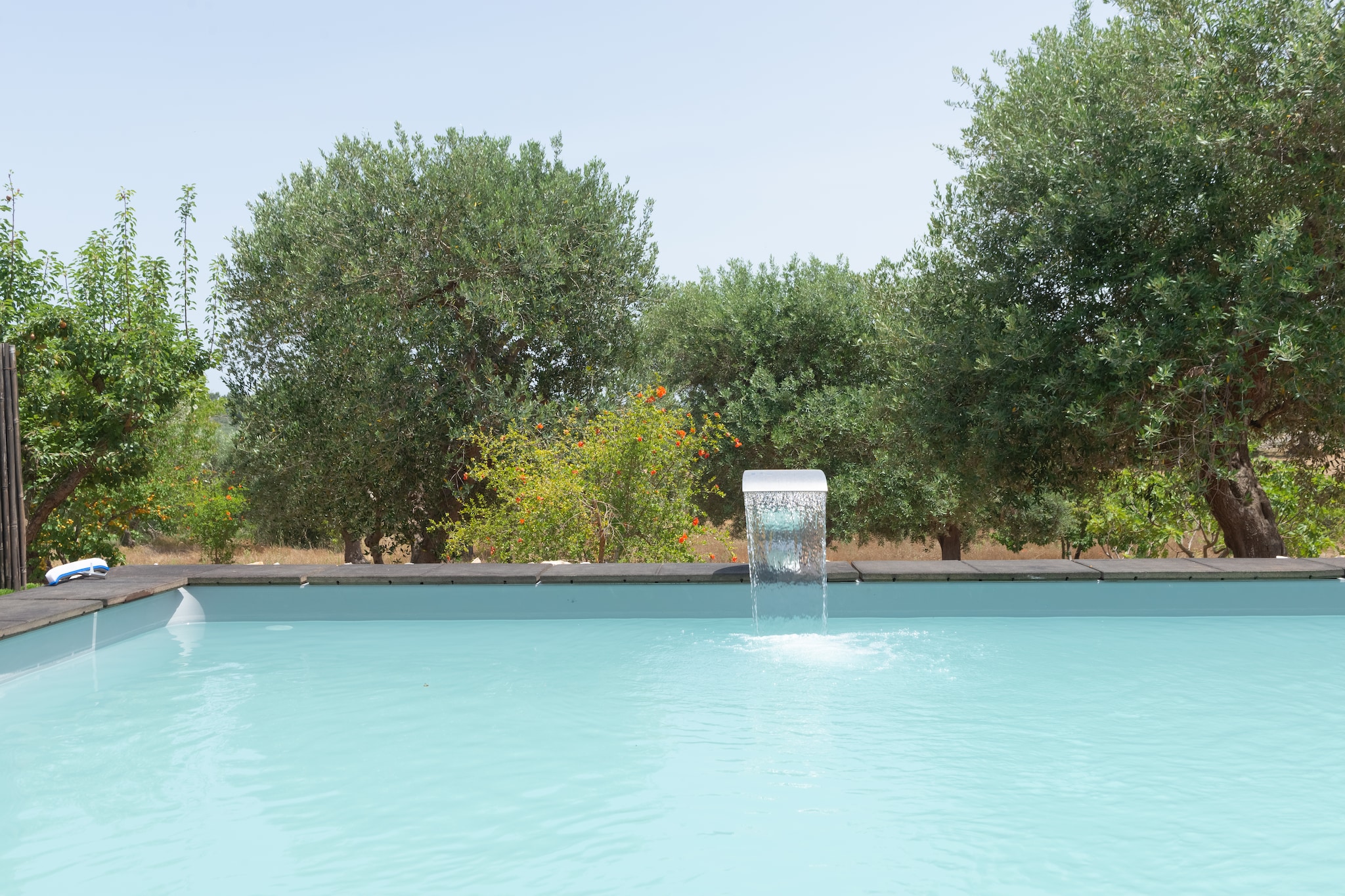 Lamia Papo in Ostuni-Pool