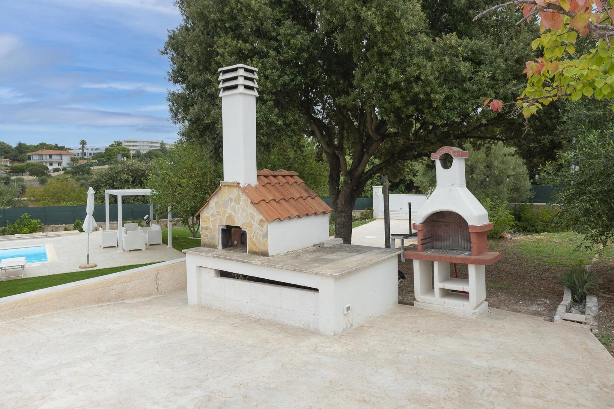Villa dei Monti in Cisternino - Buitenkant zomer