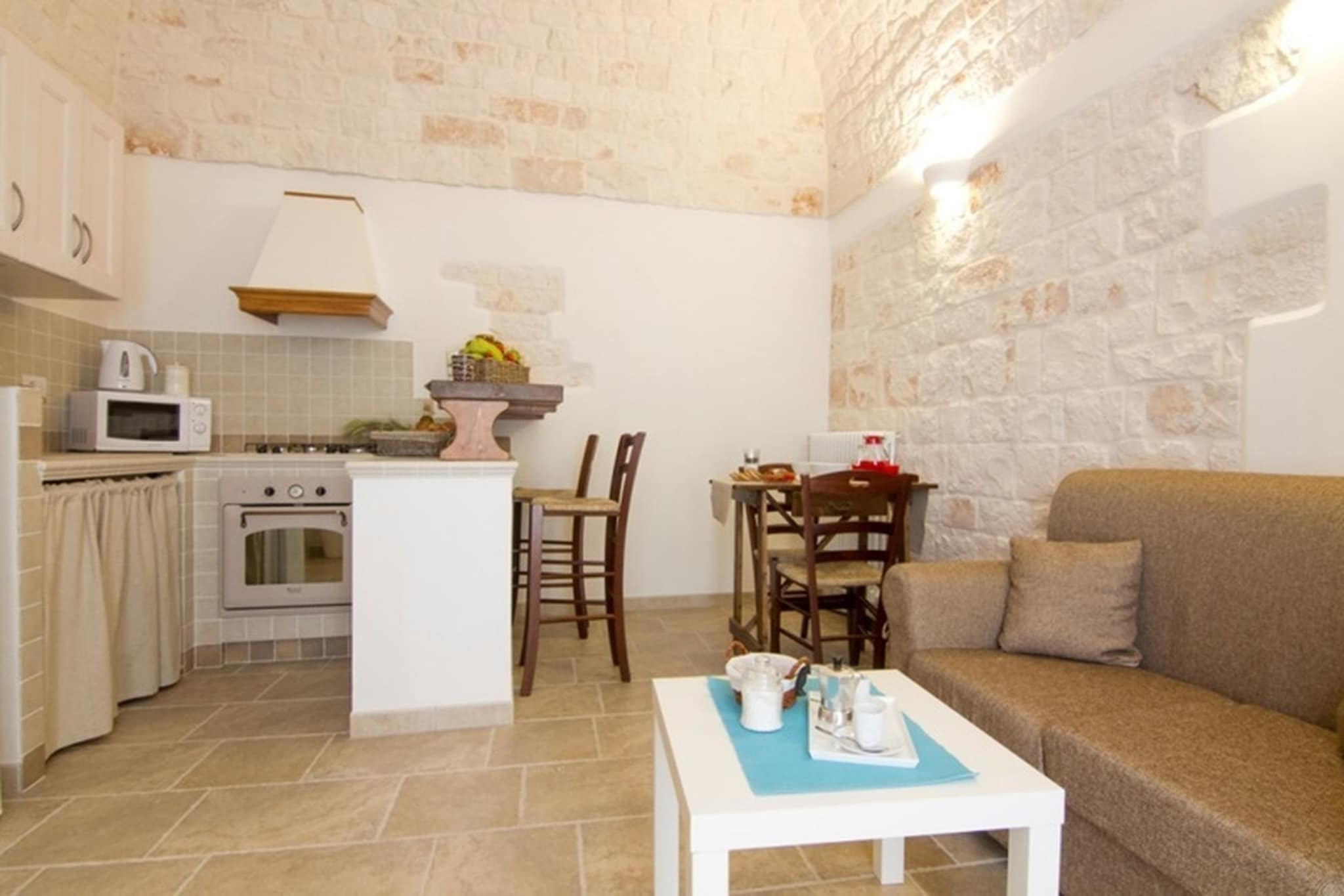 Villa Le Nacchere in Cisternino - Woonkamer