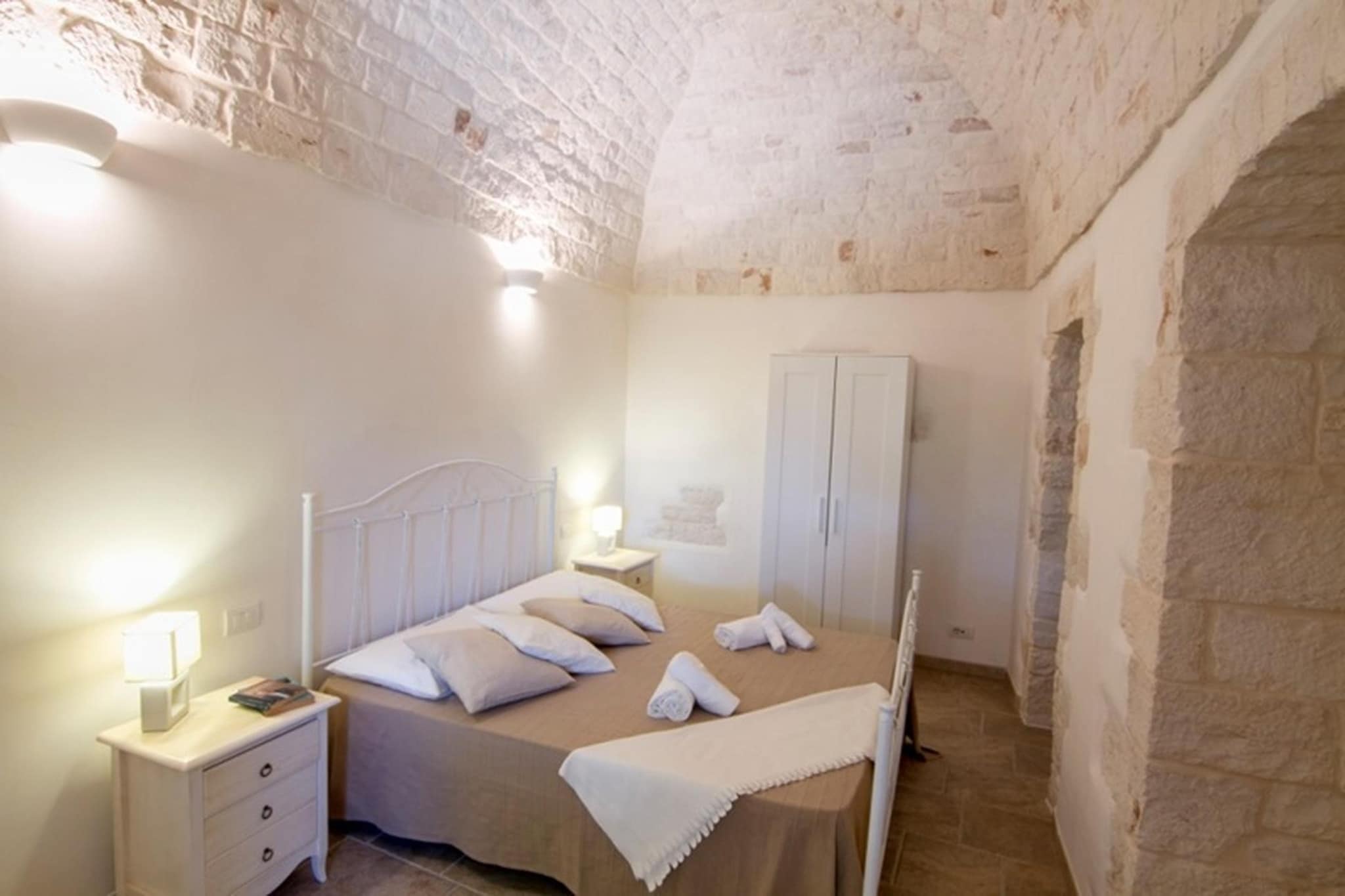 Villa Le Nacchere in Cisternino - Slaapkamer