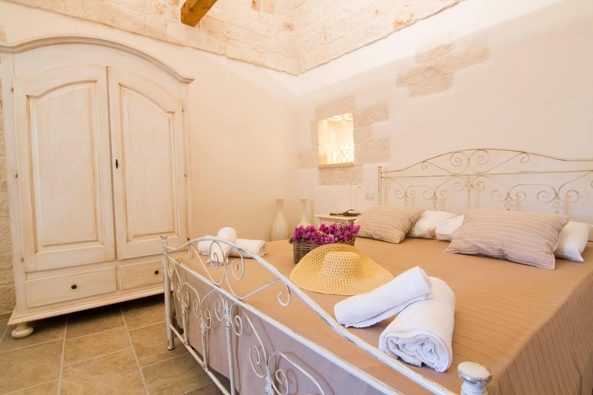 Villa Le Nacchere in Cisternino - Slaapkamer